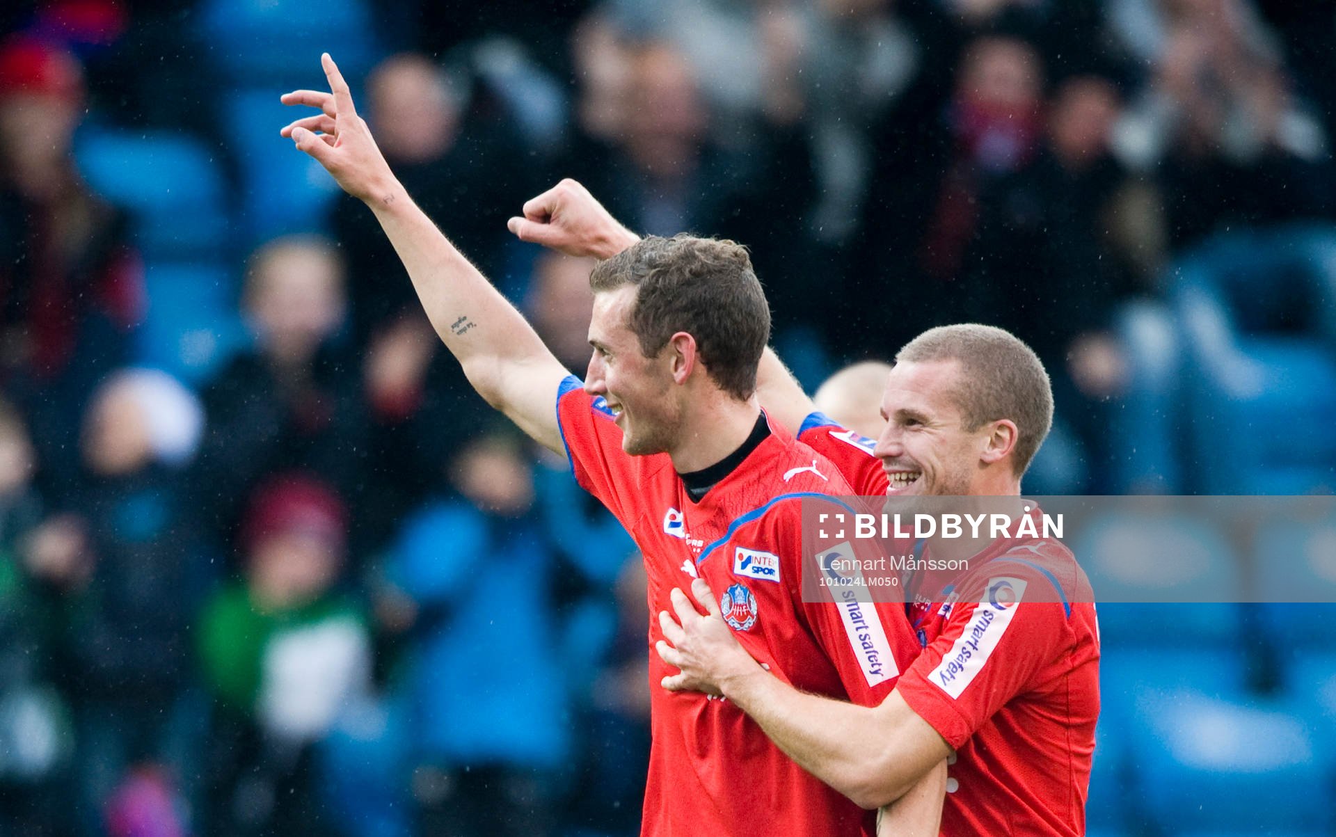 2-0, Alexander Gerndt, Helsingborg. Jubel