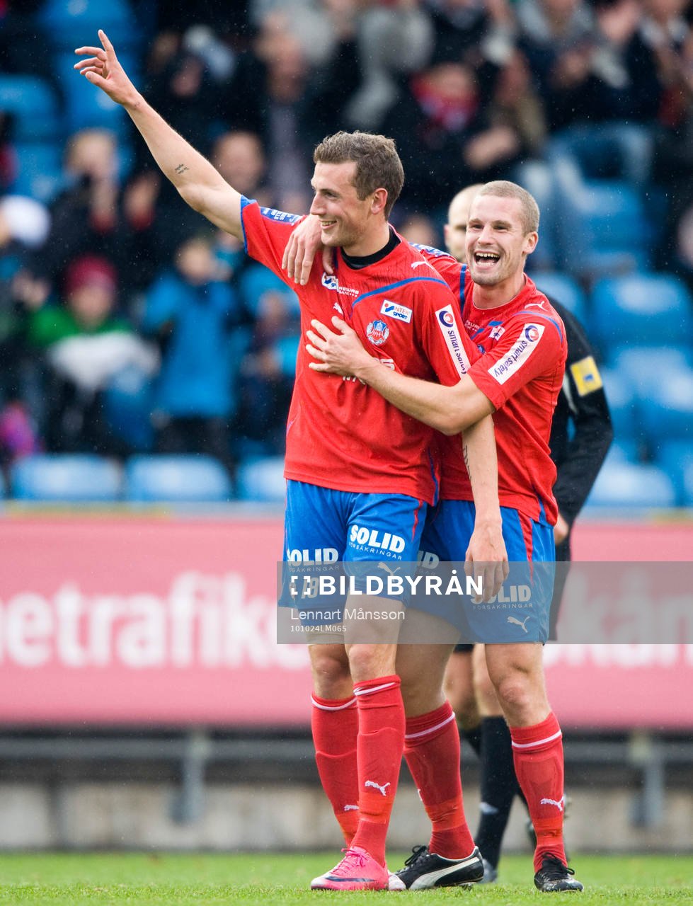 2-0, Alexander Gerndt, Helsingborg. Jubel