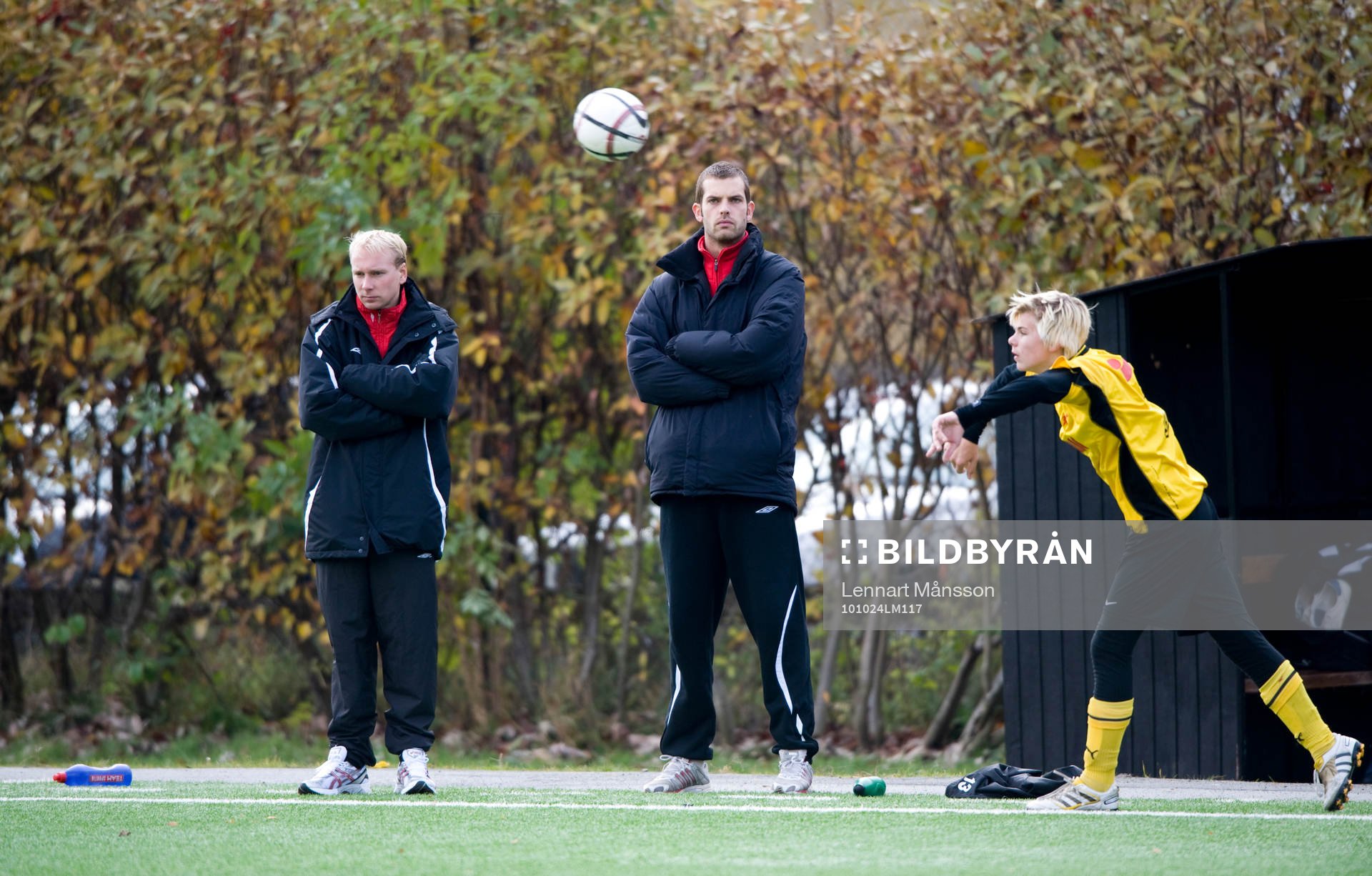 Ledarna Daniel Nilsson och Joel Ringström och Viktor