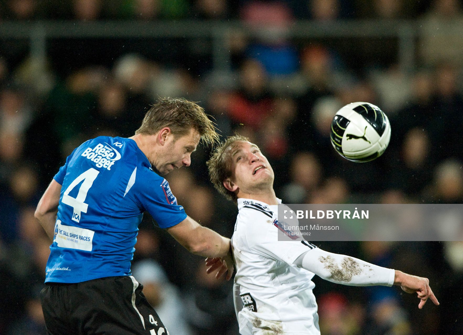 Tommy Jönsson, Halmstad och Robert Åhman Persson, AIK,