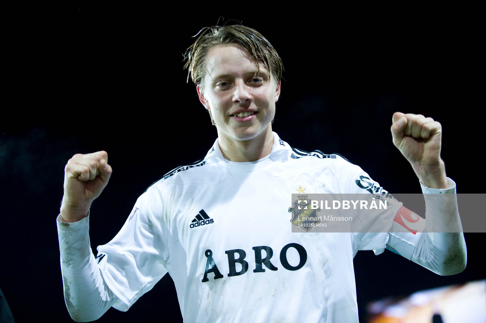 Viktor Lundberg, AIK, som gjorde 0-1