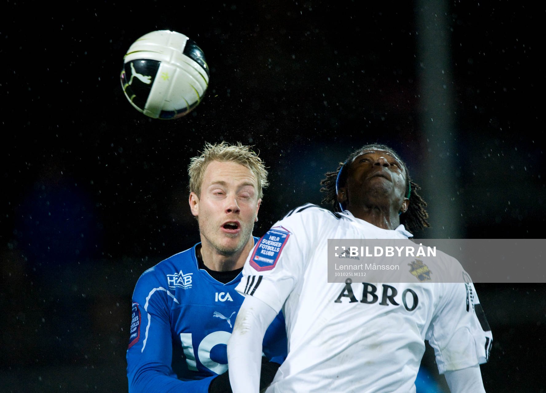 Mohamed Bangura, AIK och Johnny Lundberg, Halmstad