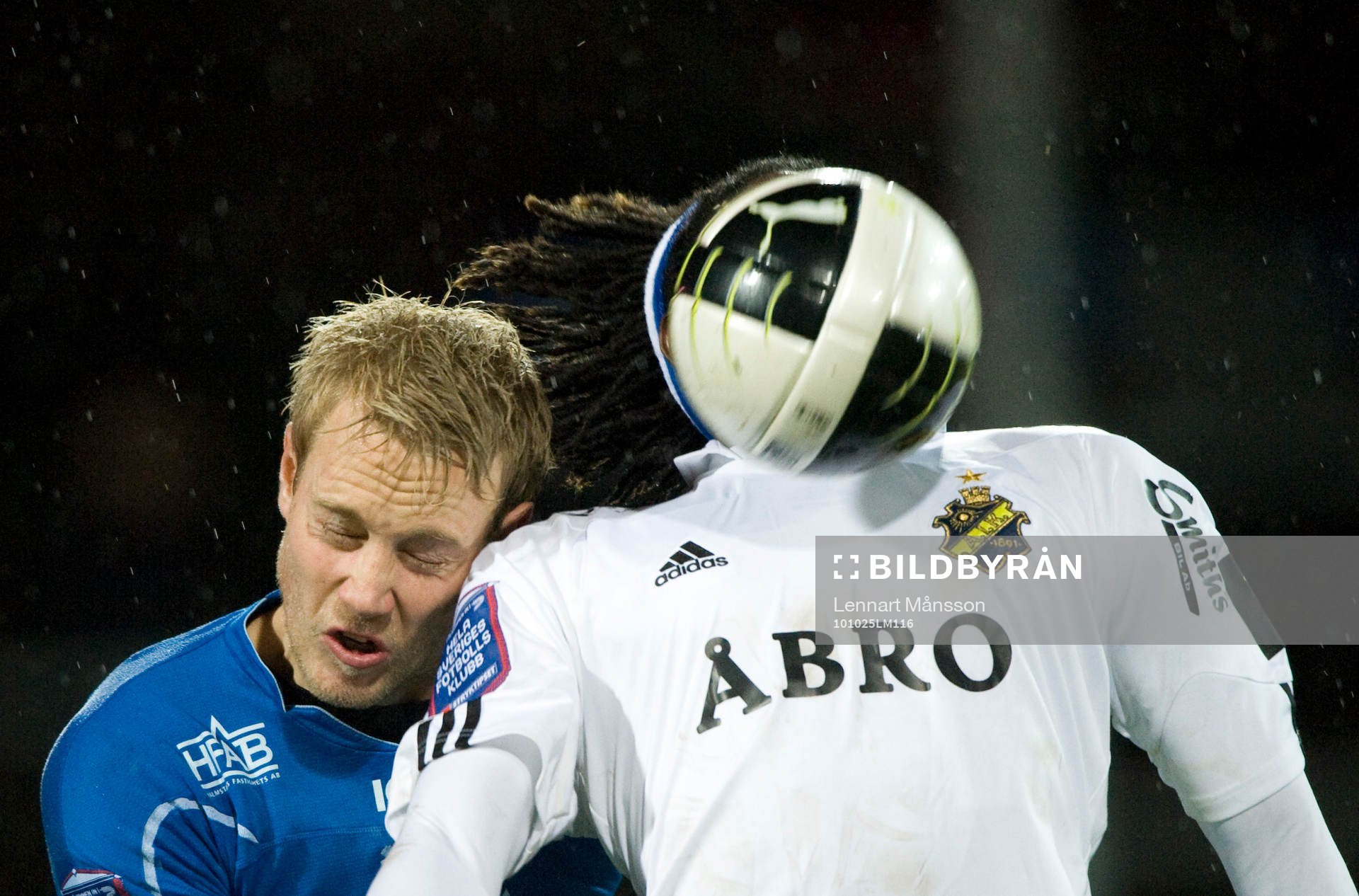 Mohamed Bangura, AIK och Johnny Lundberg, Halmstad