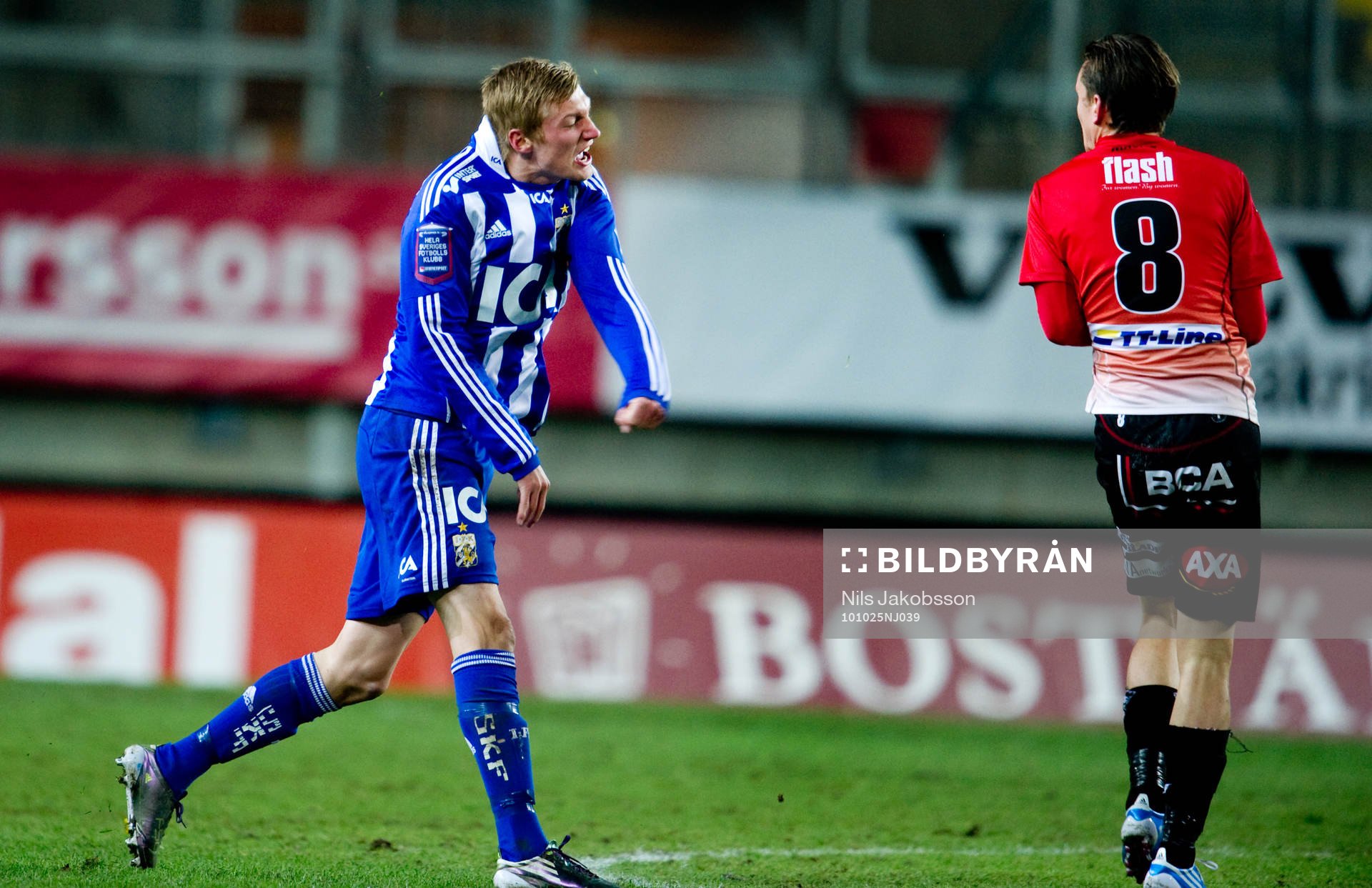 Sebastian Eriksson, IFK Göteborg blir arg på Kristian