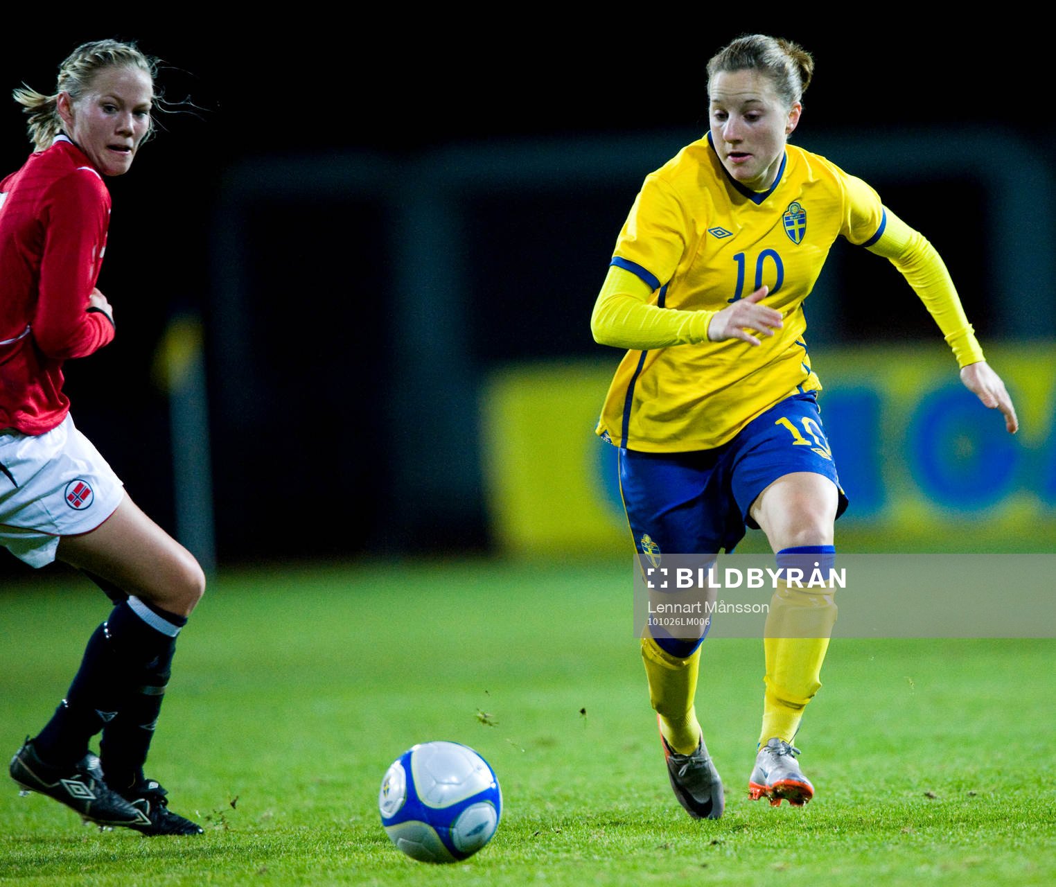 Antonia Göransson, Sverige, lurar Marita Skammelsrud Lund,