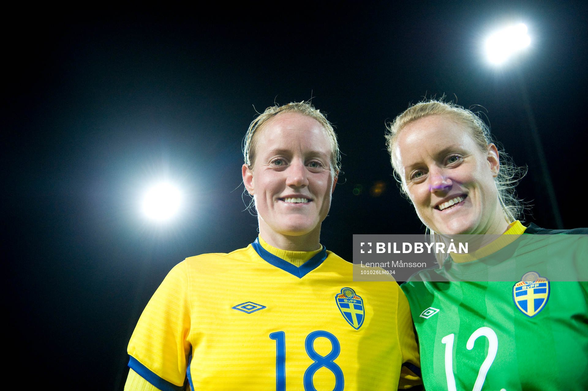 Tvillingarna Marie och Kristin Hammarström