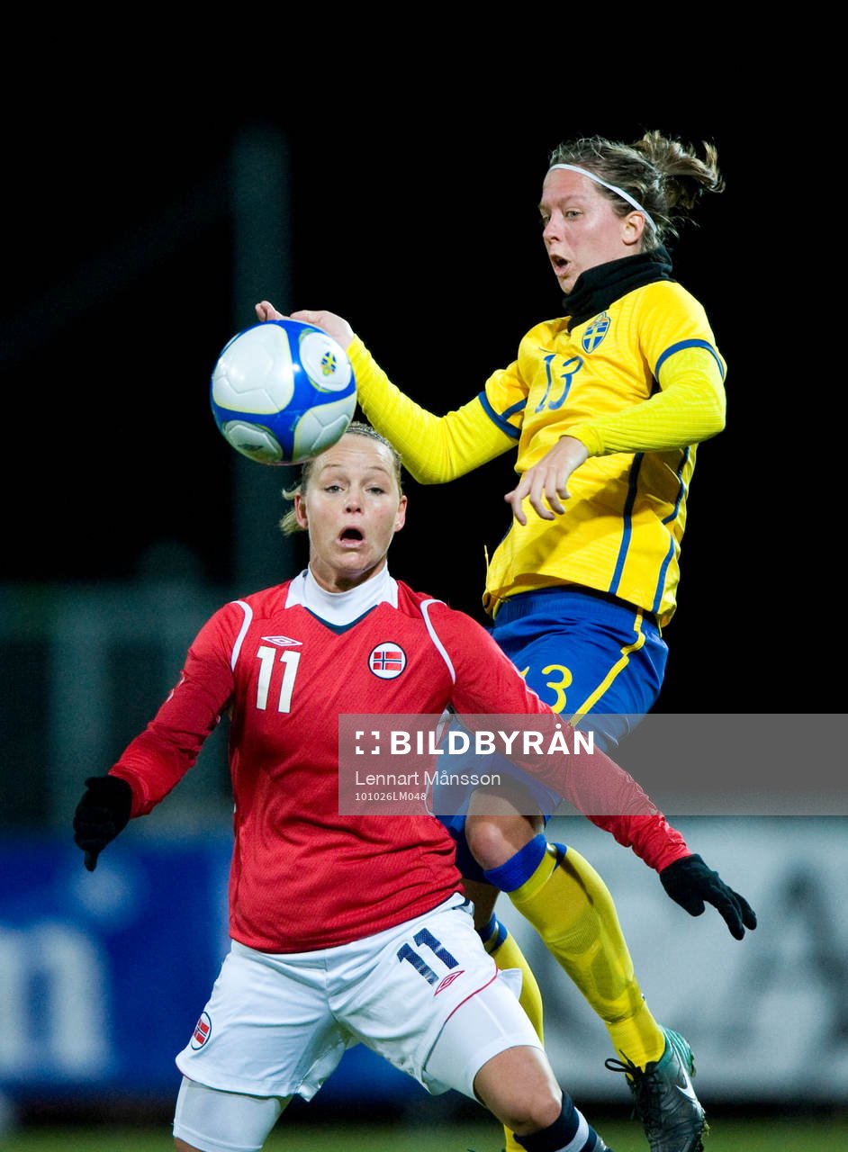 Lina Nilsson, Sverige och  Leni Larsen Kaurin, Norge