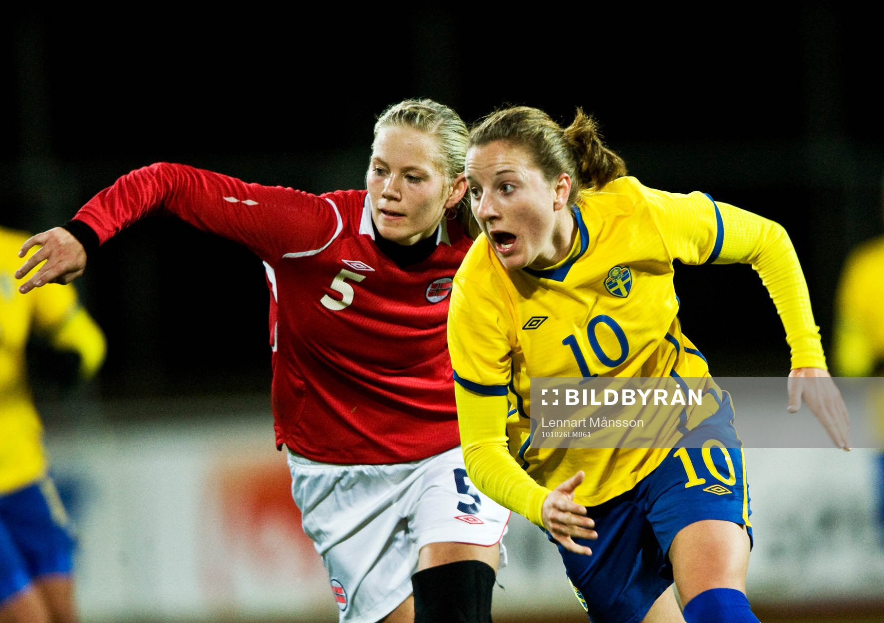 Marita Skemmelsrud Lund, Norge och Antonia Göransson,
