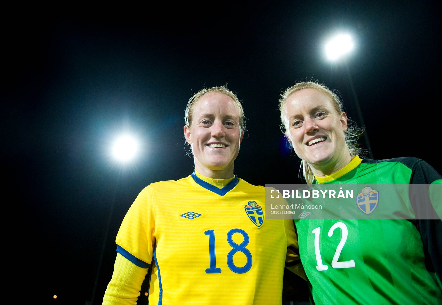 Tvillingarna Marie och Kristin Hammarström