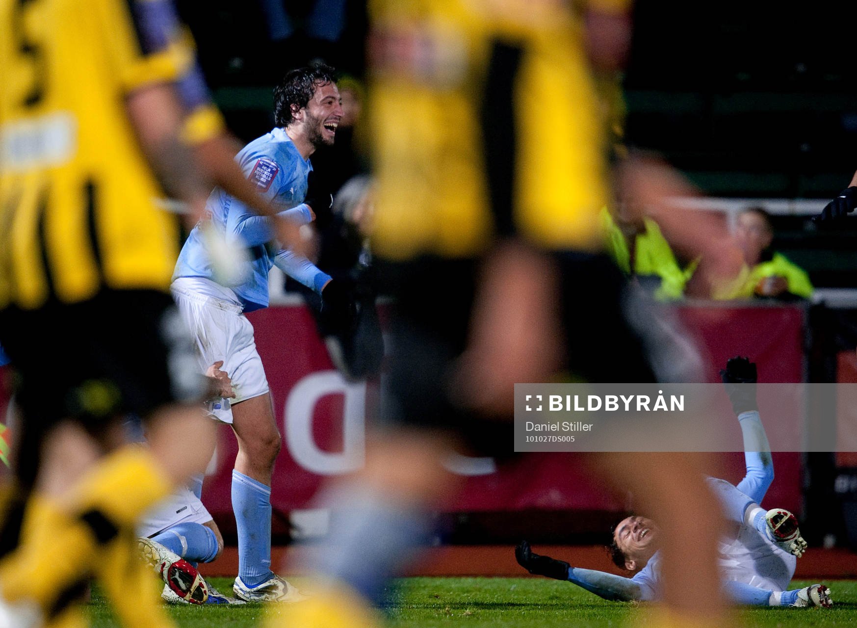 Yago Fernandez, Malmö, jubel