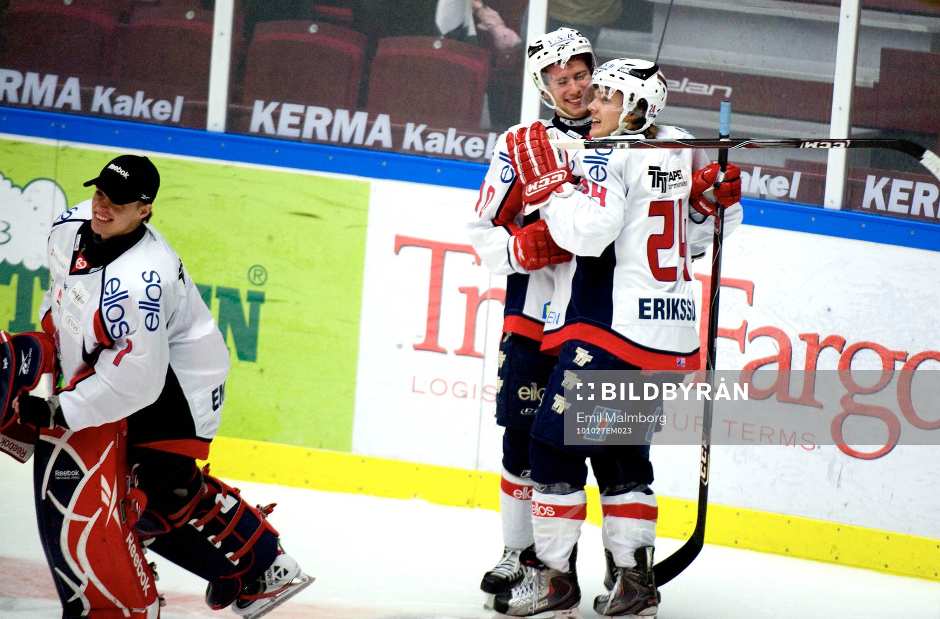 Jubel i Borås. Henrik Eriksson, Borås avgör 5-4