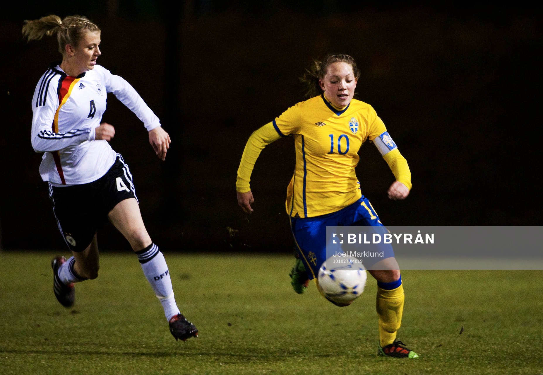 Johanna Elsig, Tyskland, jagar Elin Rubensson, Sverige