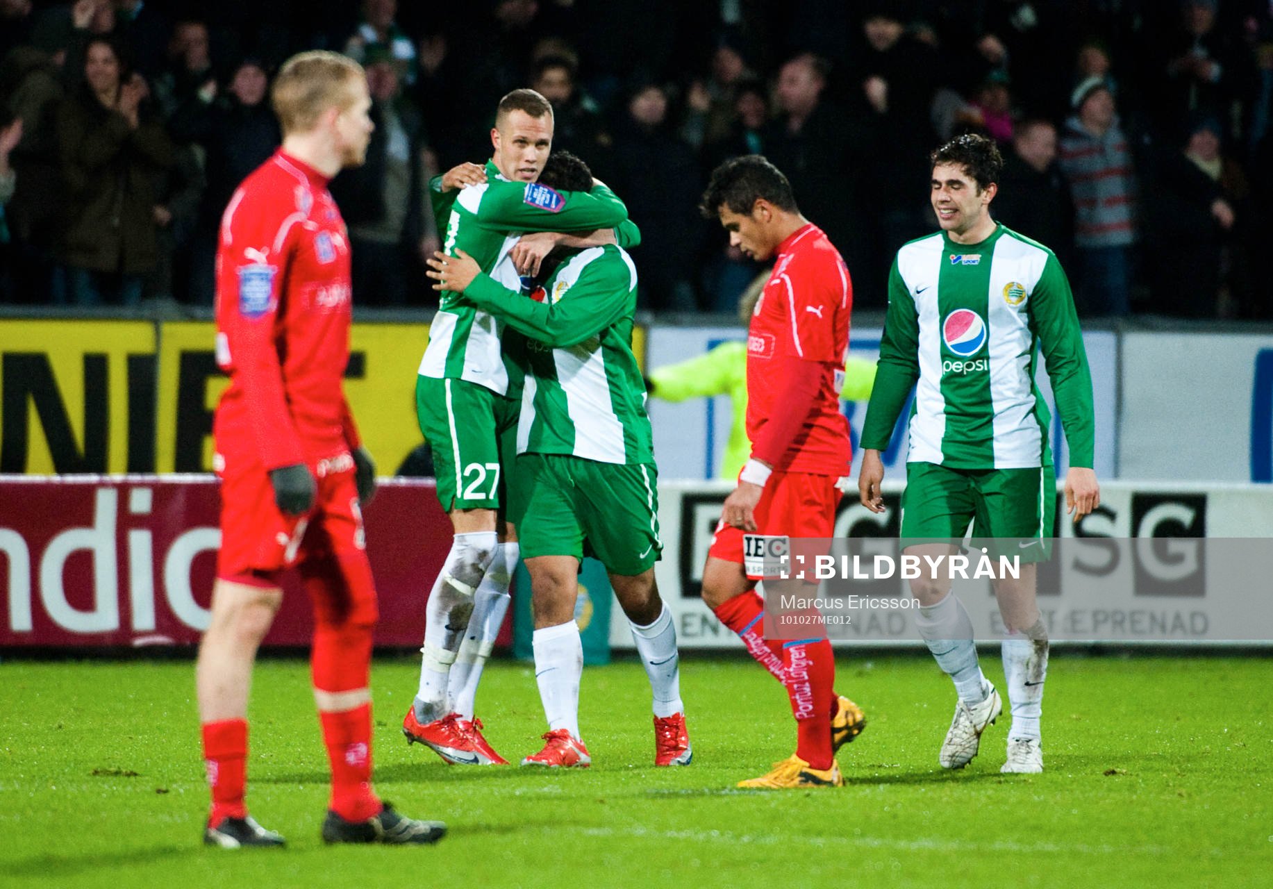 Kramkalas och jubel i Hammarby