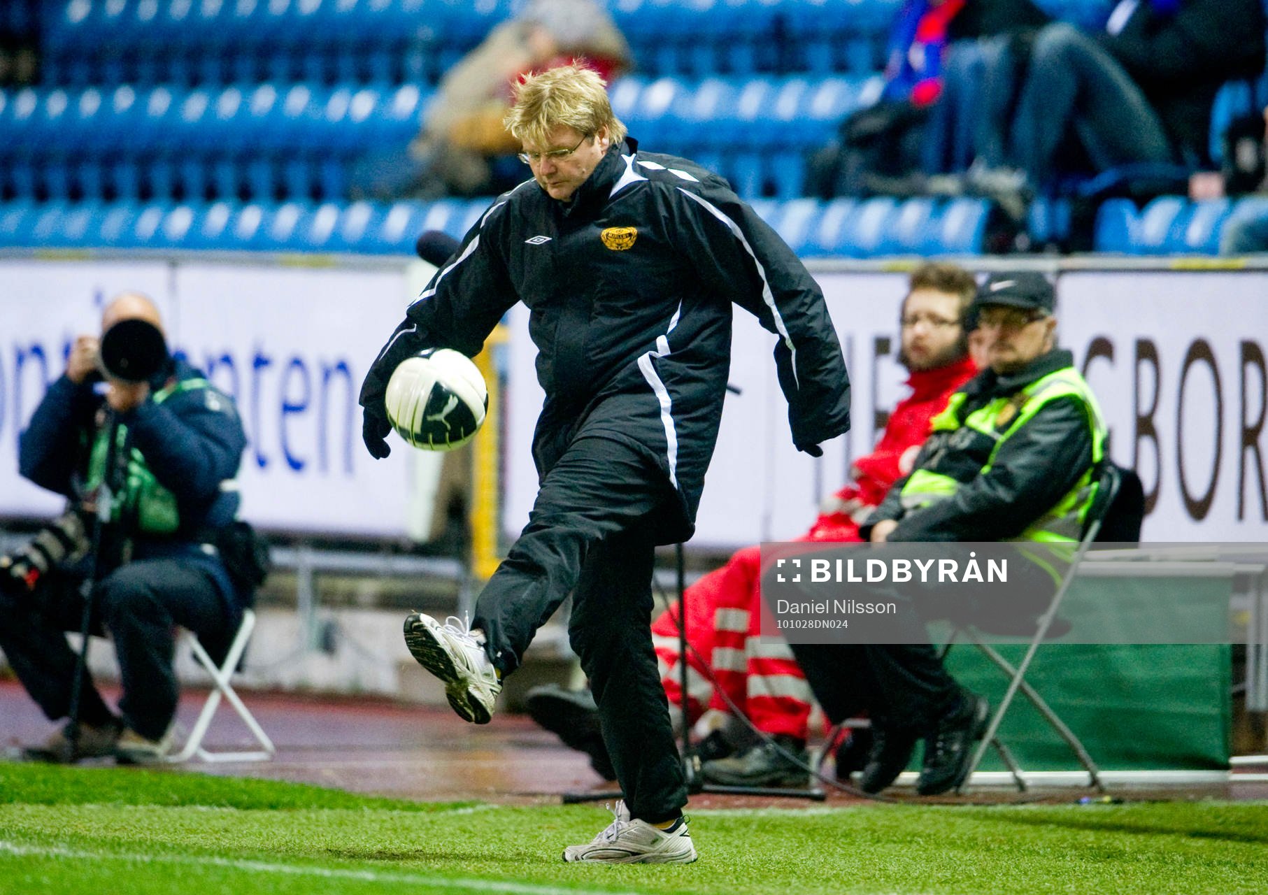 Peter Swärdh, tränare Mjällby