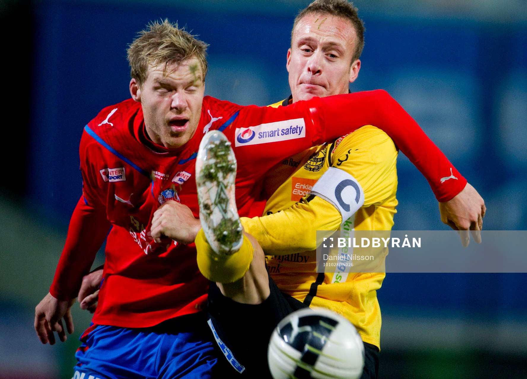 Marcus Nilsson, Helsingborg och Marcus Ekenberg, Mjällby