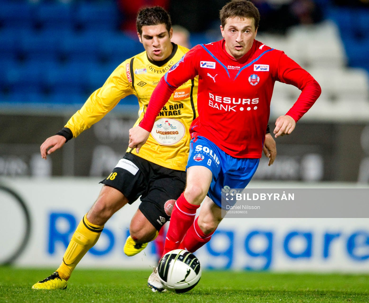 Ardian Gashi, Helsingborg och Mostapha El Kabir, Mjällby