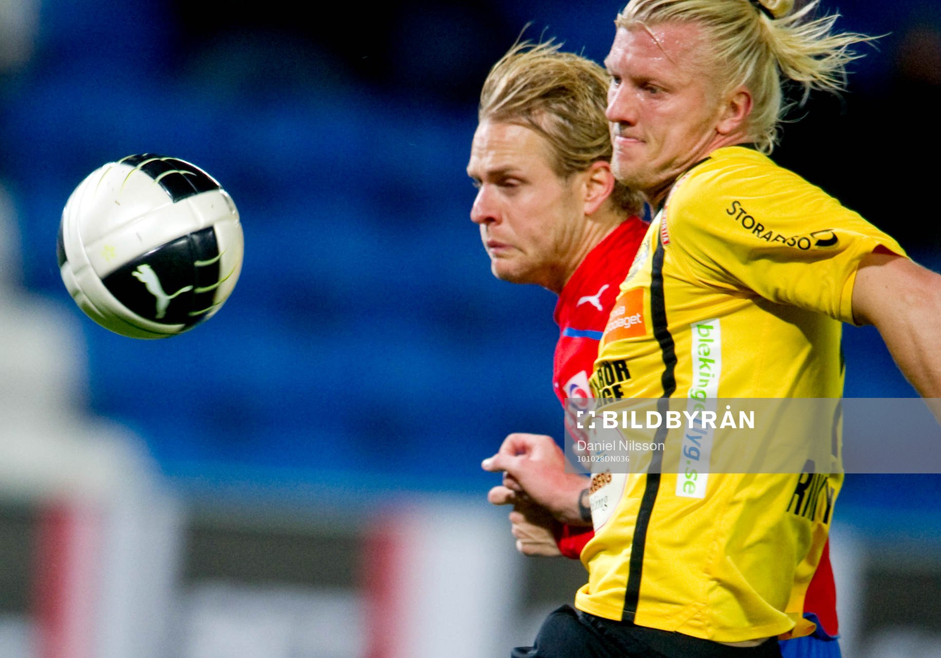 Erik Sundin, Helsingborg och Robin Cederberg, Mjällby