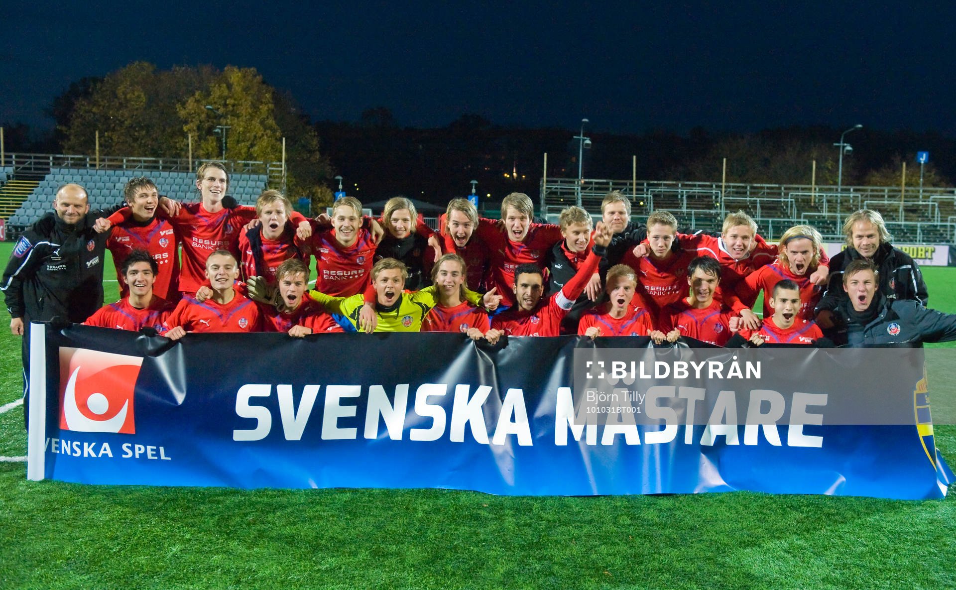 Helsingborg Svenska Mästare 2010 för pojkar 17