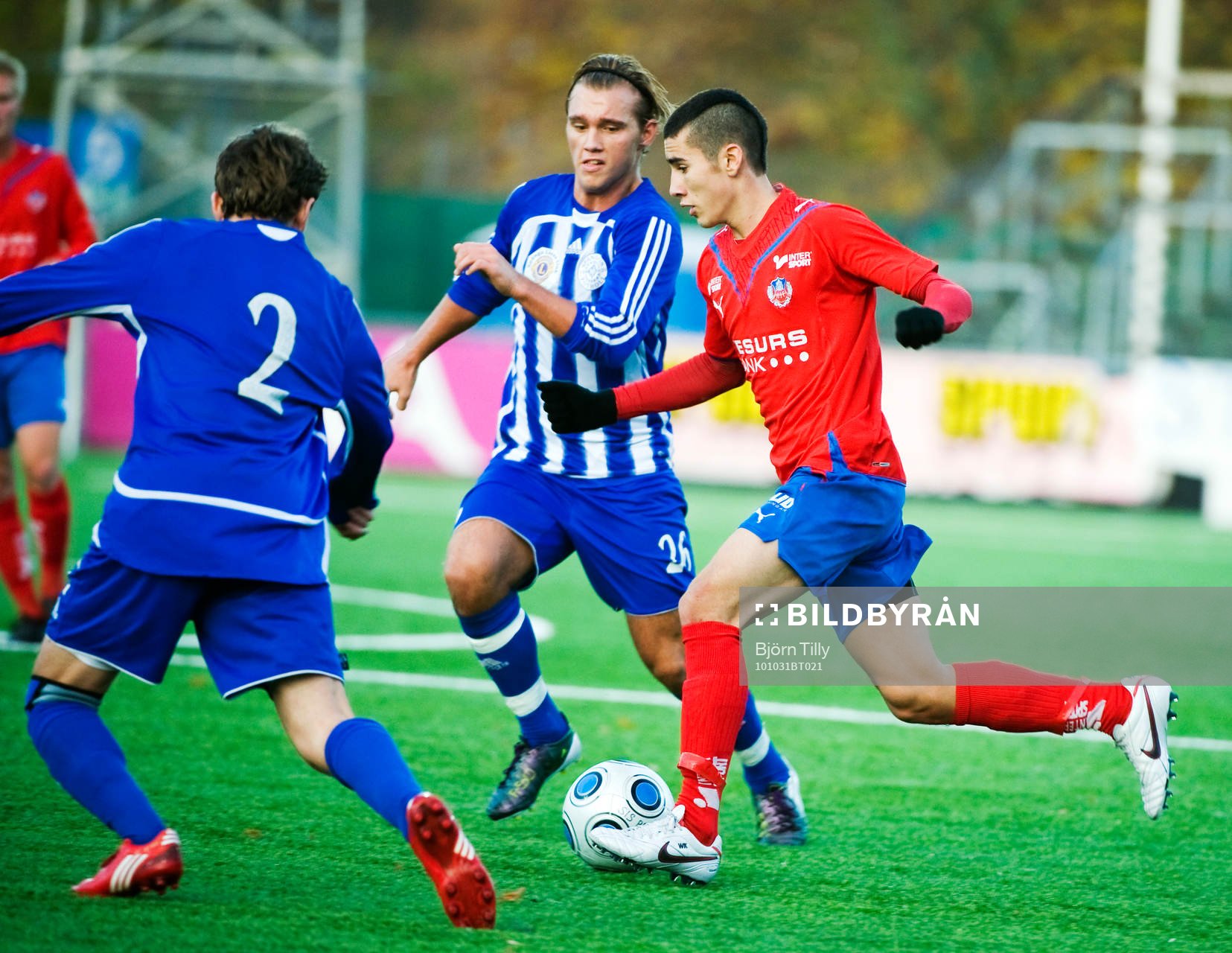 Jesper Larsson, Spånga och William Kvist, Helsingborg