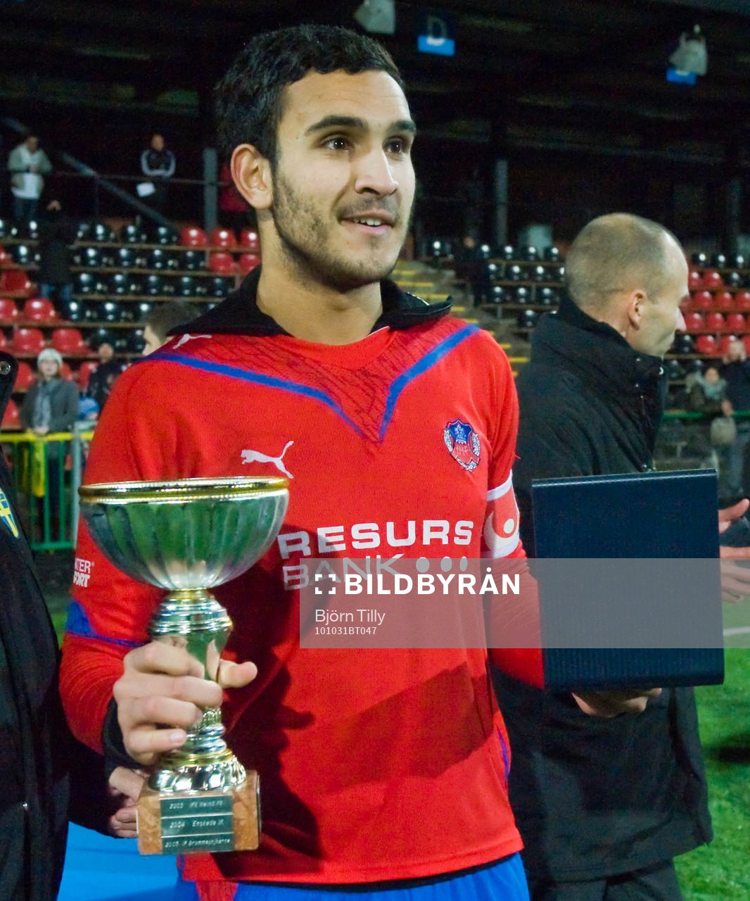 Joussef Al Habduni, Helsingborg, rmed SM-pokalen. Svenska
