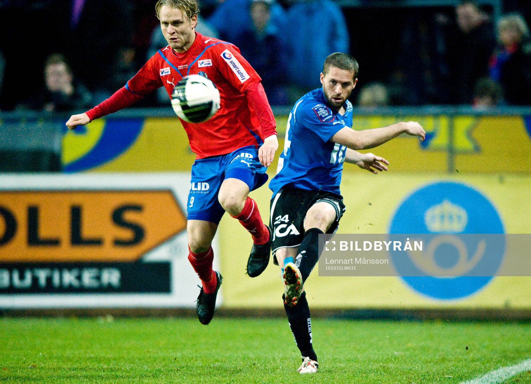 Erik Sundin, Helsingborg och Ryan Miller, Halmstad