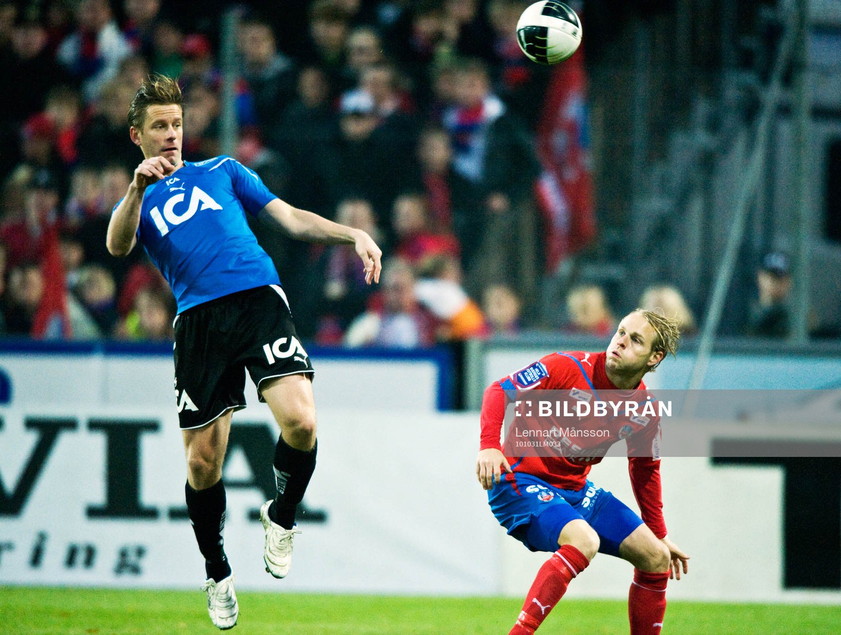 Tommy Jönsson, Halmstad och Erik Sundin, Helsingborg