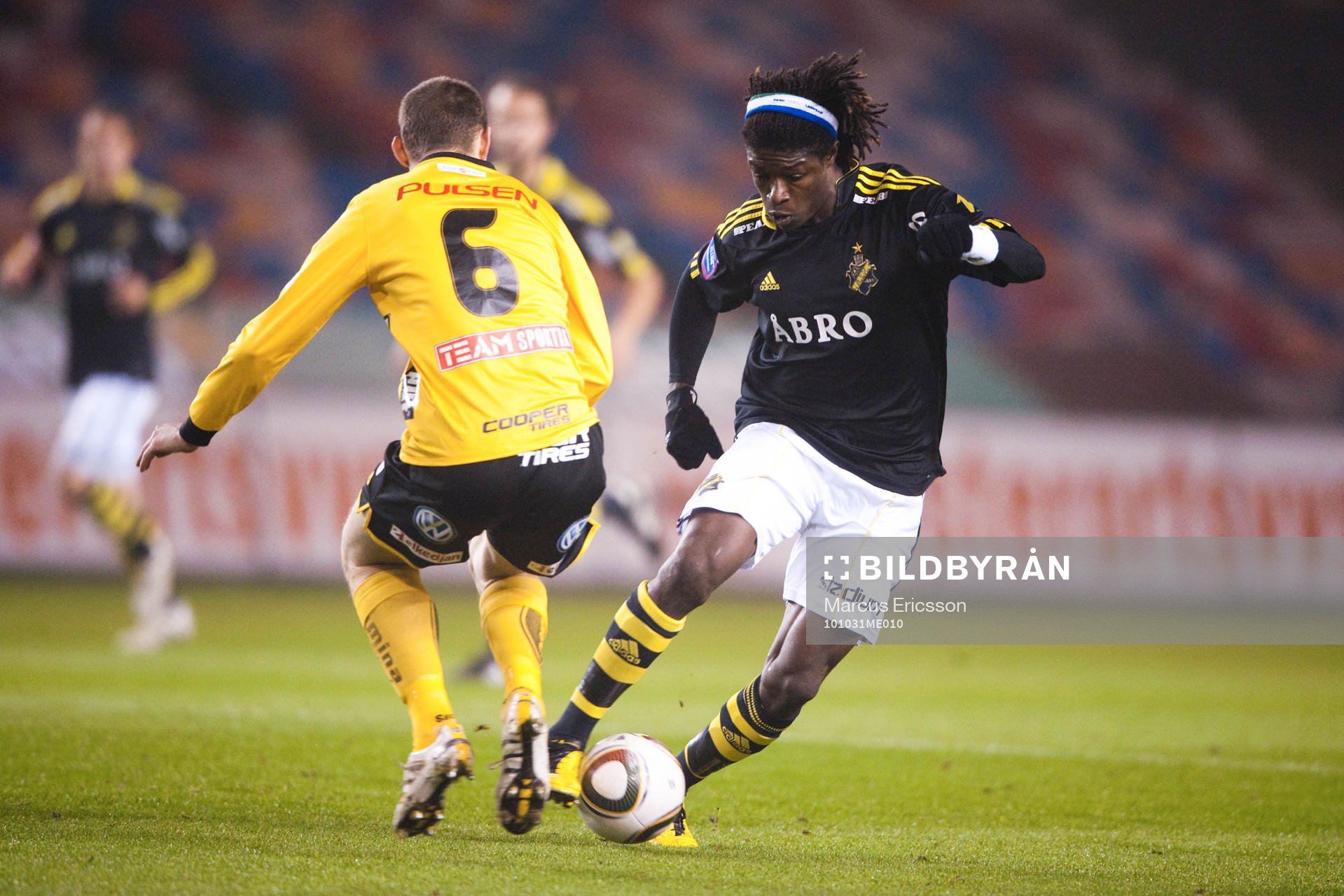 Mohamed Bangura, AIK utmanar Jon Jönsson, Elfsborg