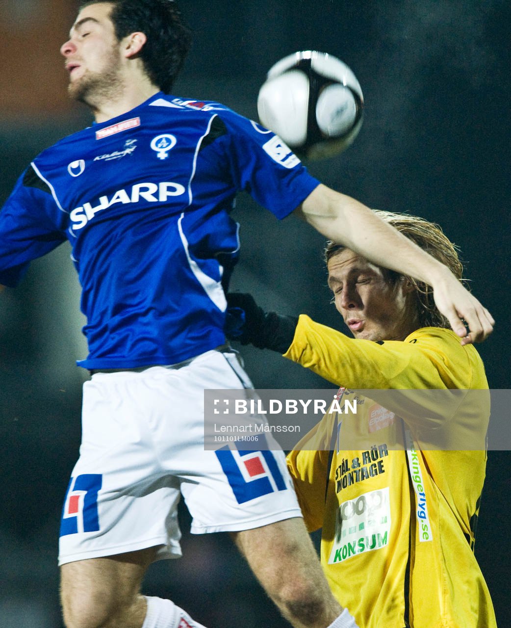  Tobias Grahn, Mjällby, nickduell, nick.