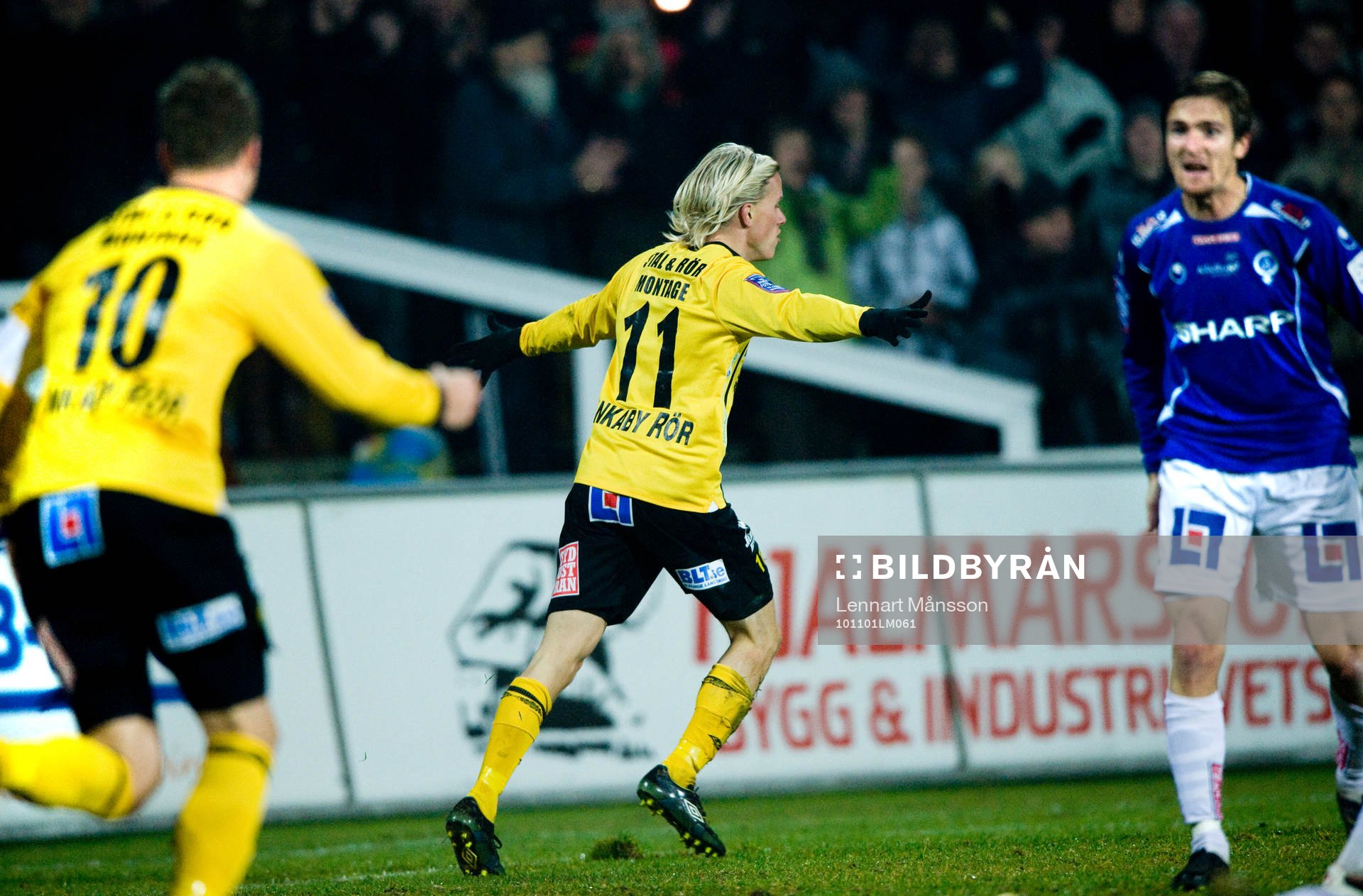 1-1 Adam Berner, Mjällby