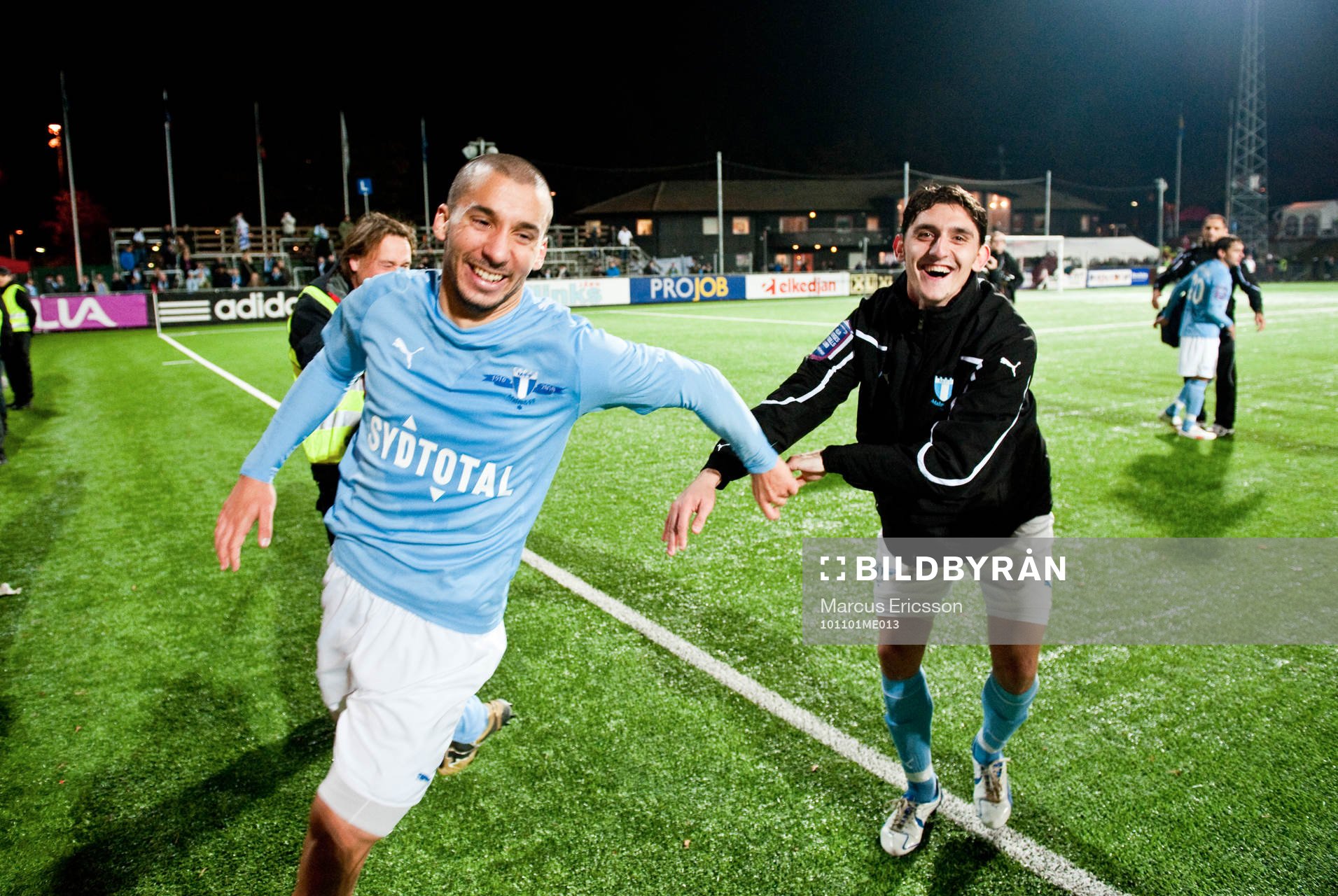 Guillermo Molins och Agon Mehmeti, Malmö busar runt