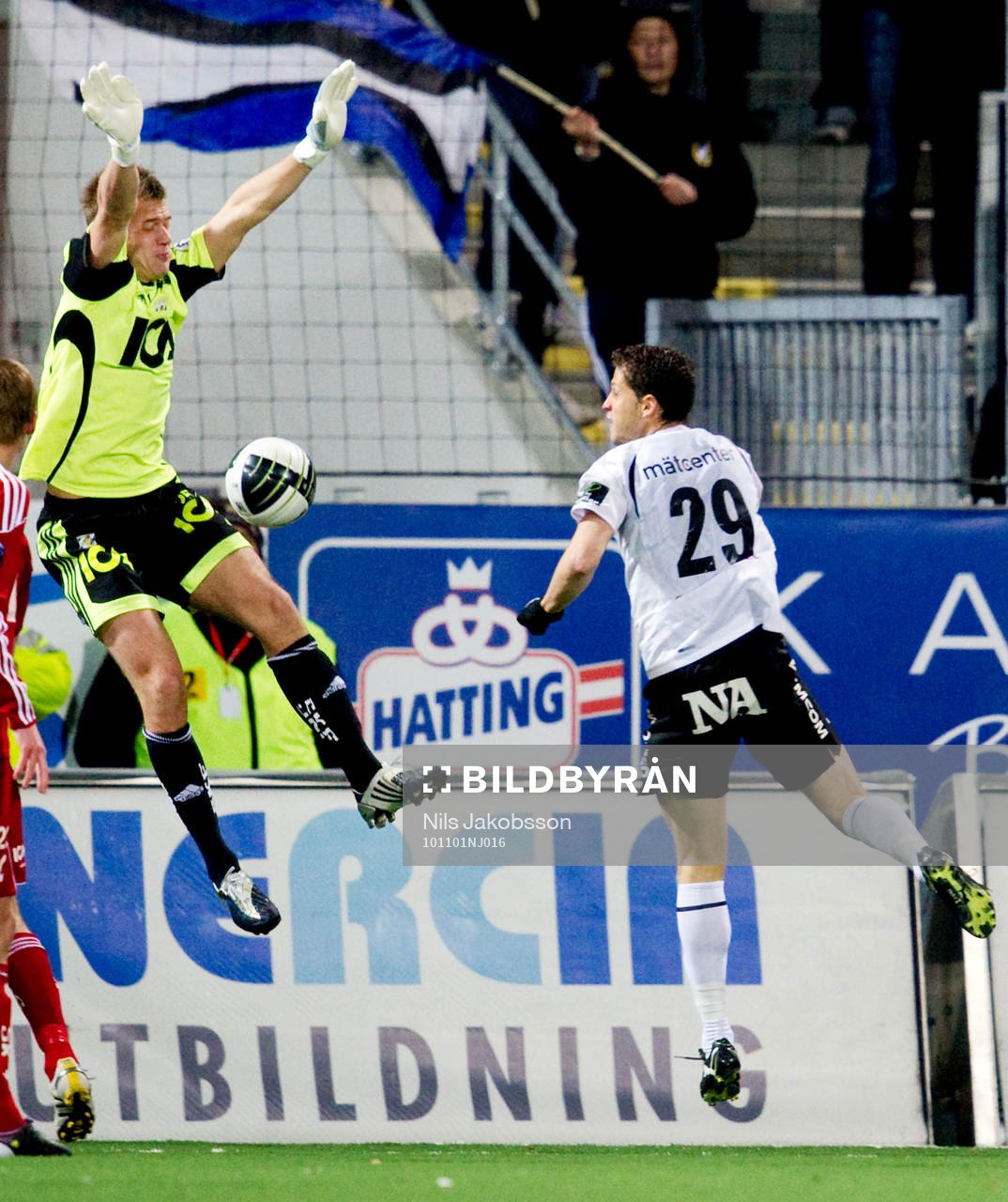 Erik Dahlin, målvakt, IFK Göteborg, Paulinho Guará,