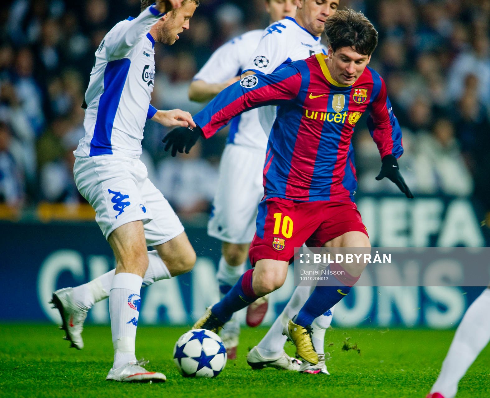 Mikael Antonsson, Köpenhamn och Lionel Messi, Barcelona