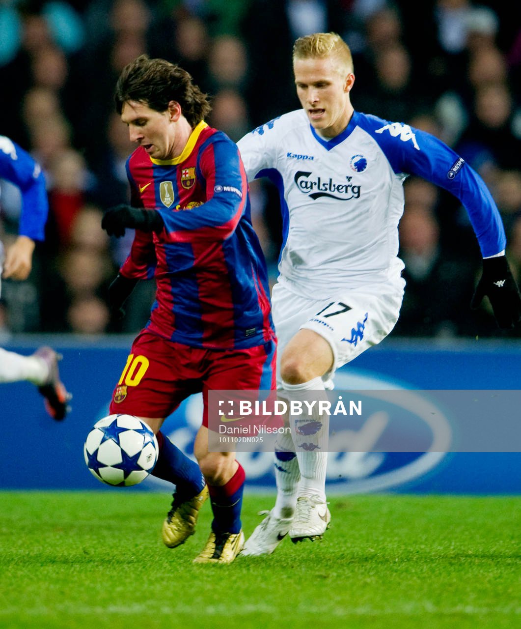 Oscar Wendt, Köpenhman och Lionel Messi, Barcelona