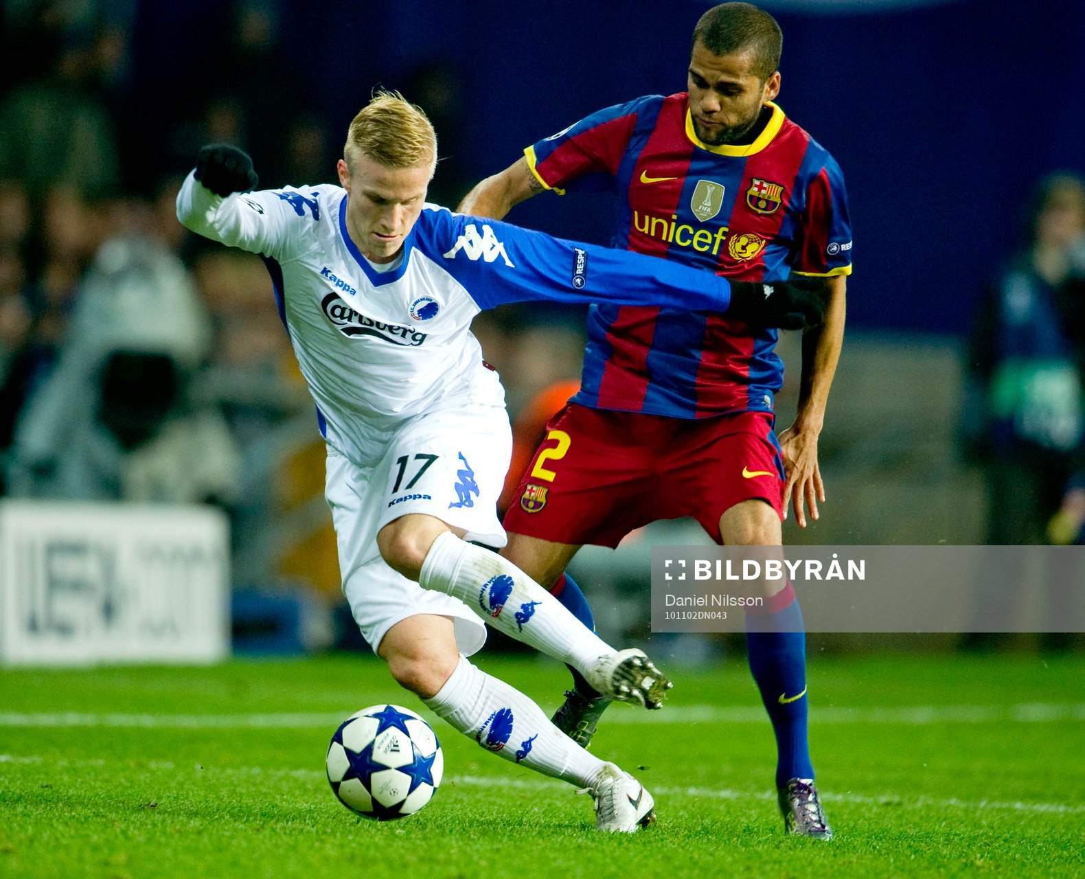 Oscar Wendt, Köpenhamn och Dani Alves, Barcelona