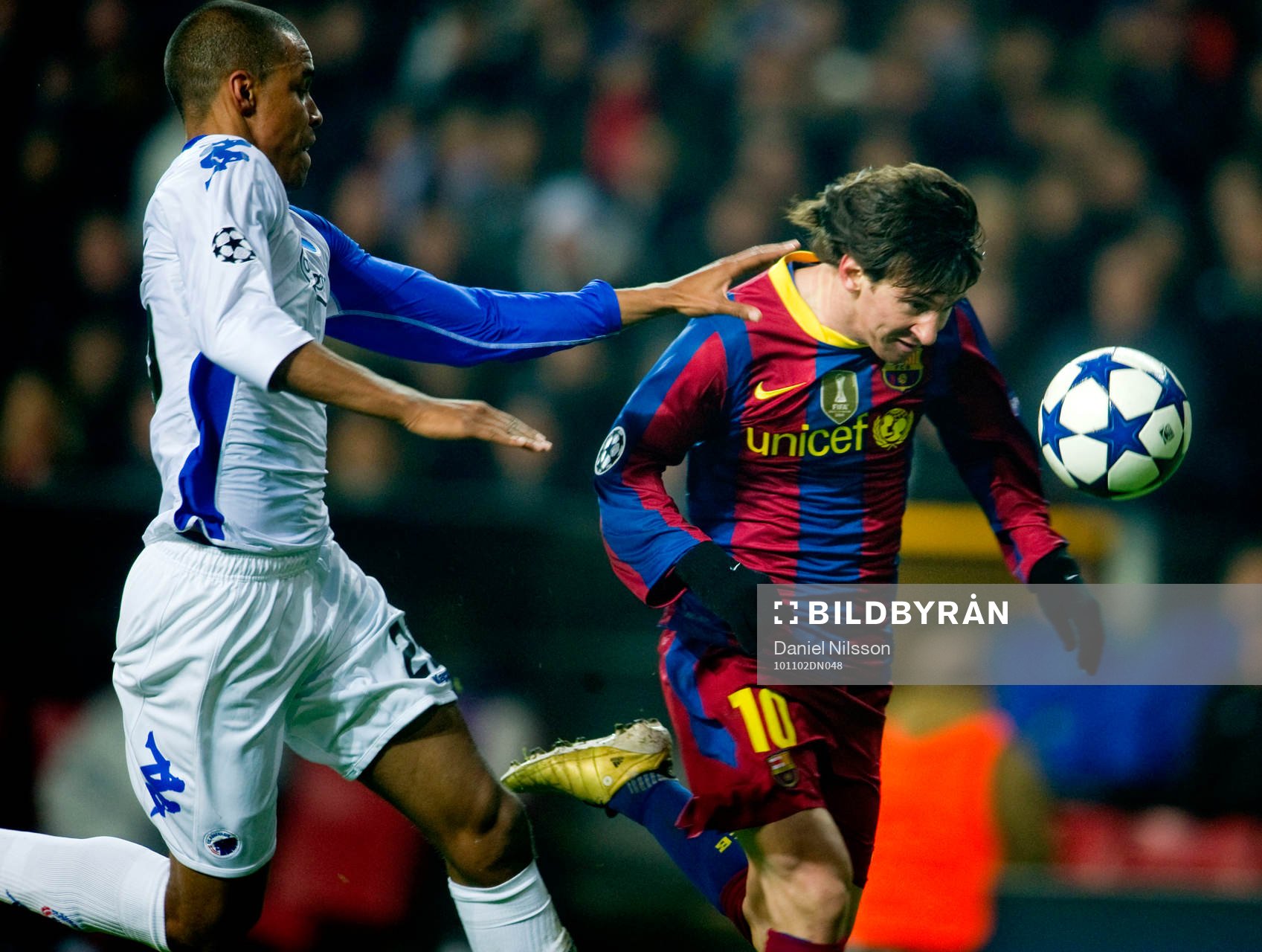 Mathias Zanka Jörgensen, Köpenhman och Lionel Messi,