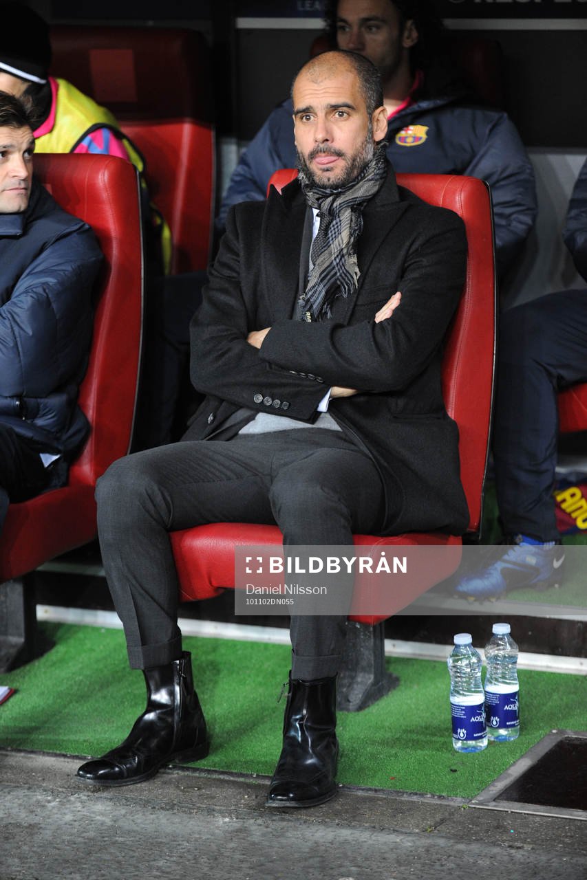 Pep Guardiola, tränare Barcelona