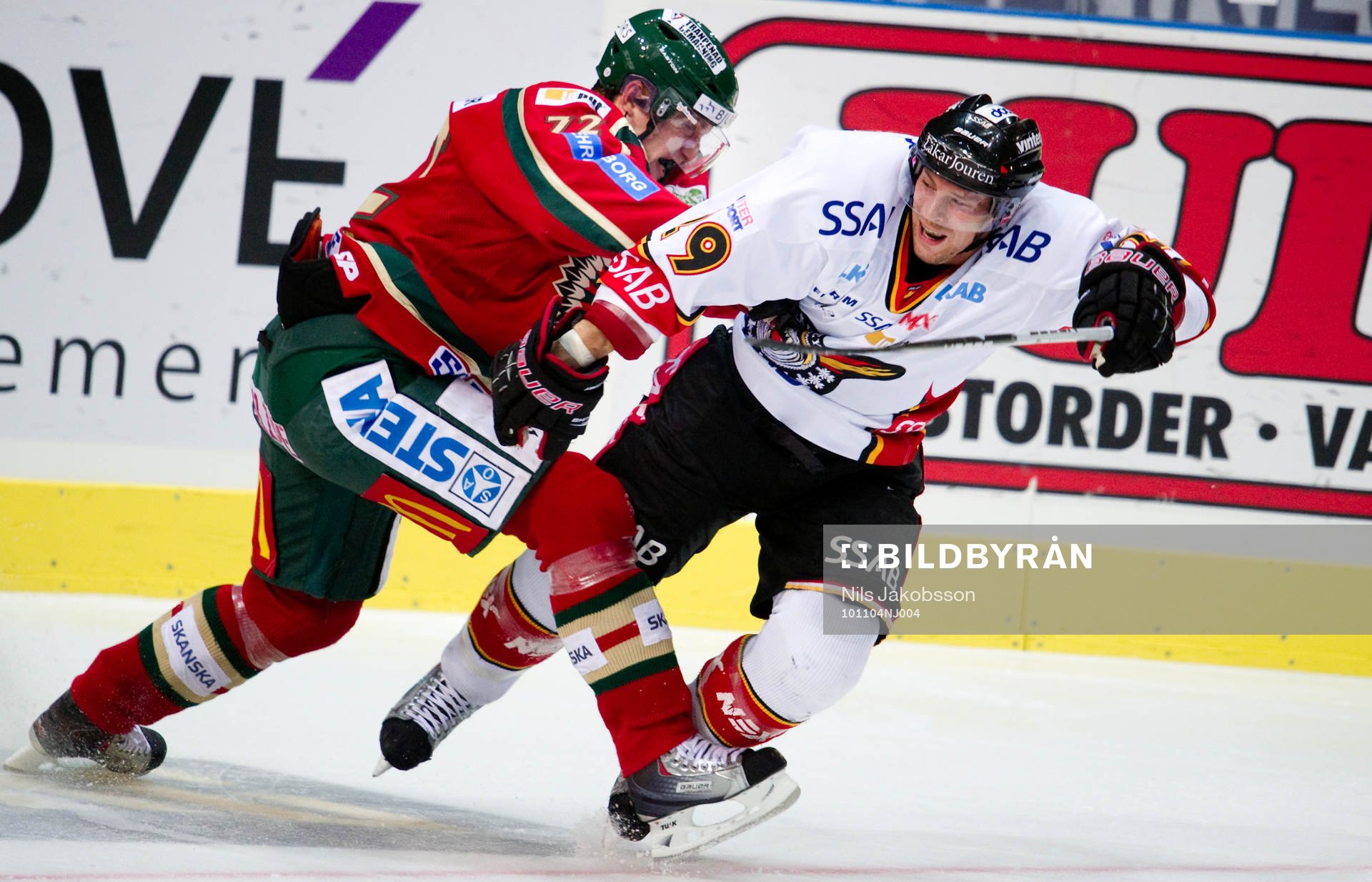 Robin Lindqvist, Frölunda, Chris Abbott, Luleå