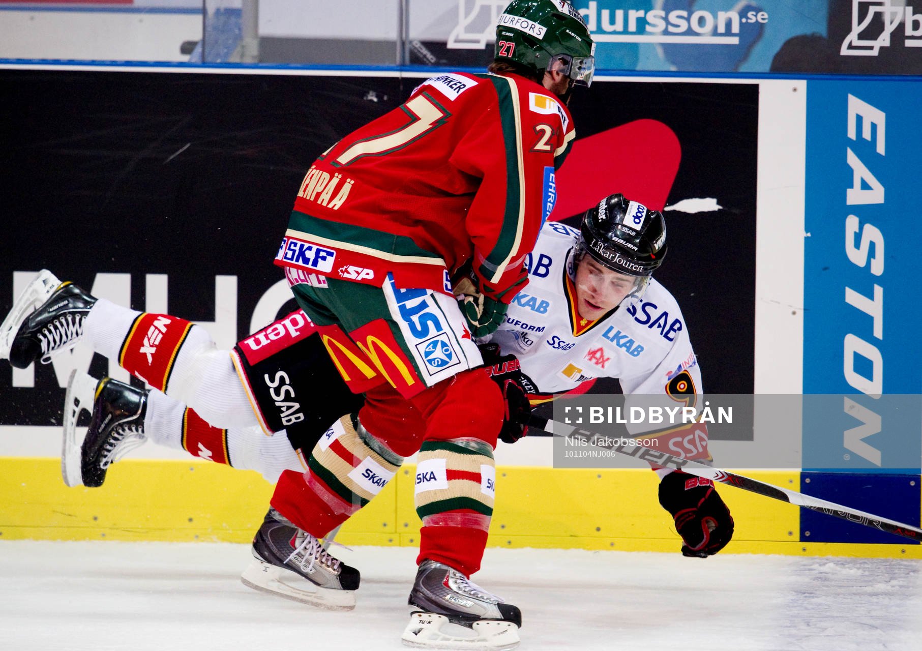 Mikko Mäenpää, Frölunda, Sebastian Enterfeldt, Luleå