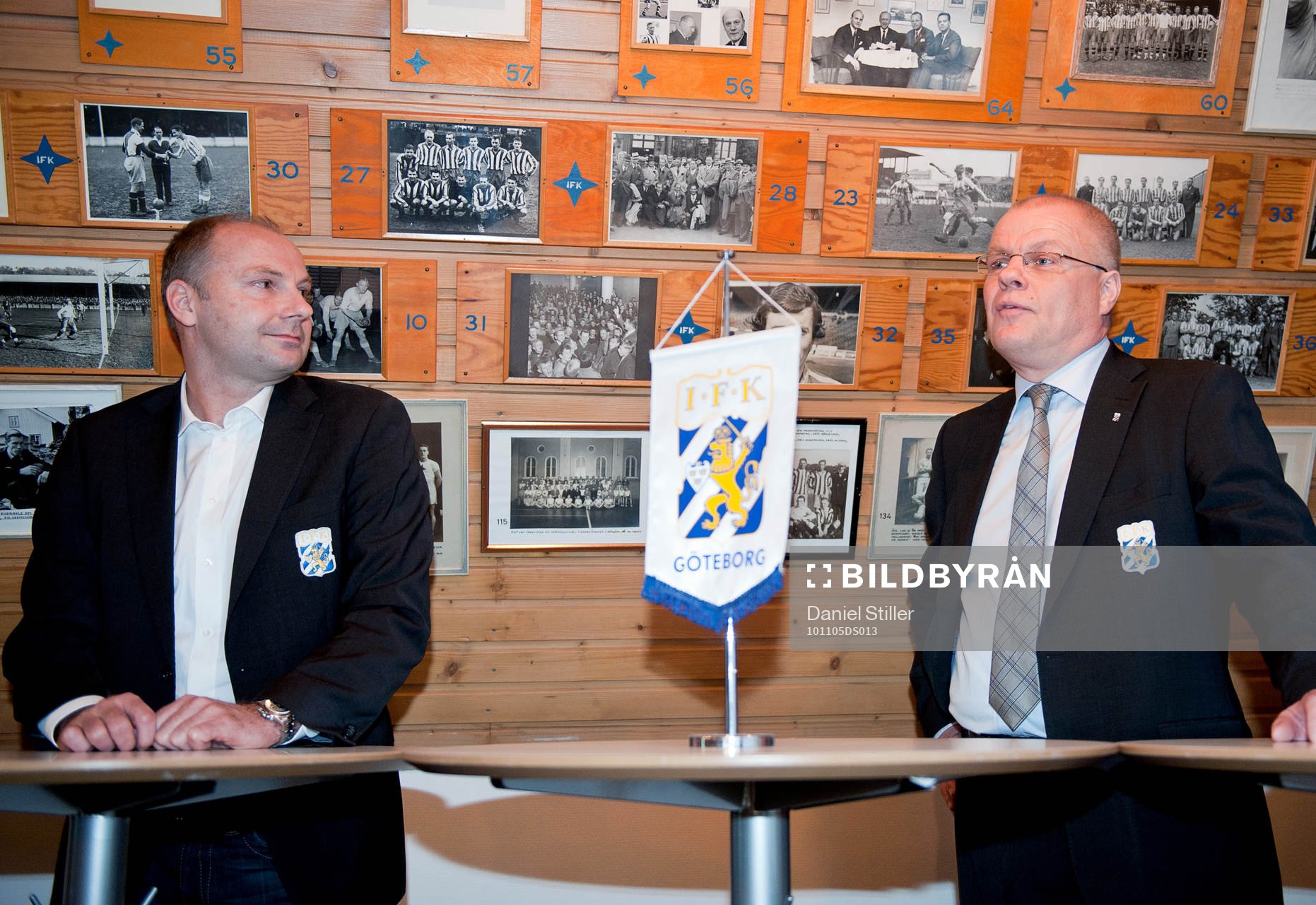 Sportchef Håkan Mild och Ordförande Kent Olsson