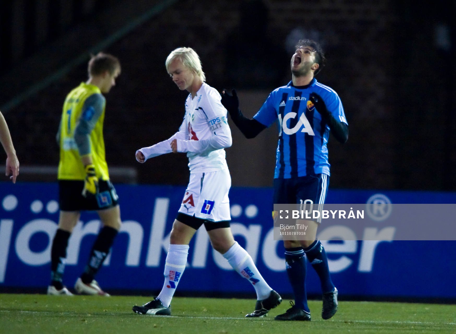 Karl-Johan Johnsson, målvakt, Kristoffer Thydell, Halmstad