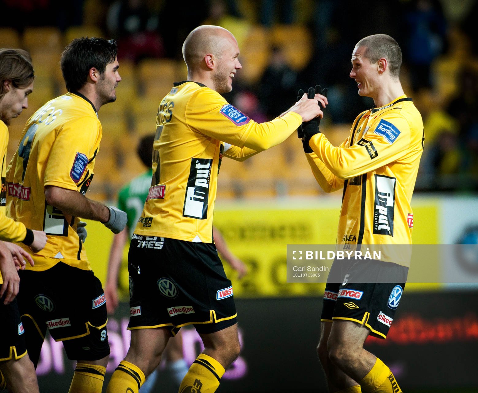 Denni Avdic,  Martin Andersson och Jon Jönsson, Elfsborg,
