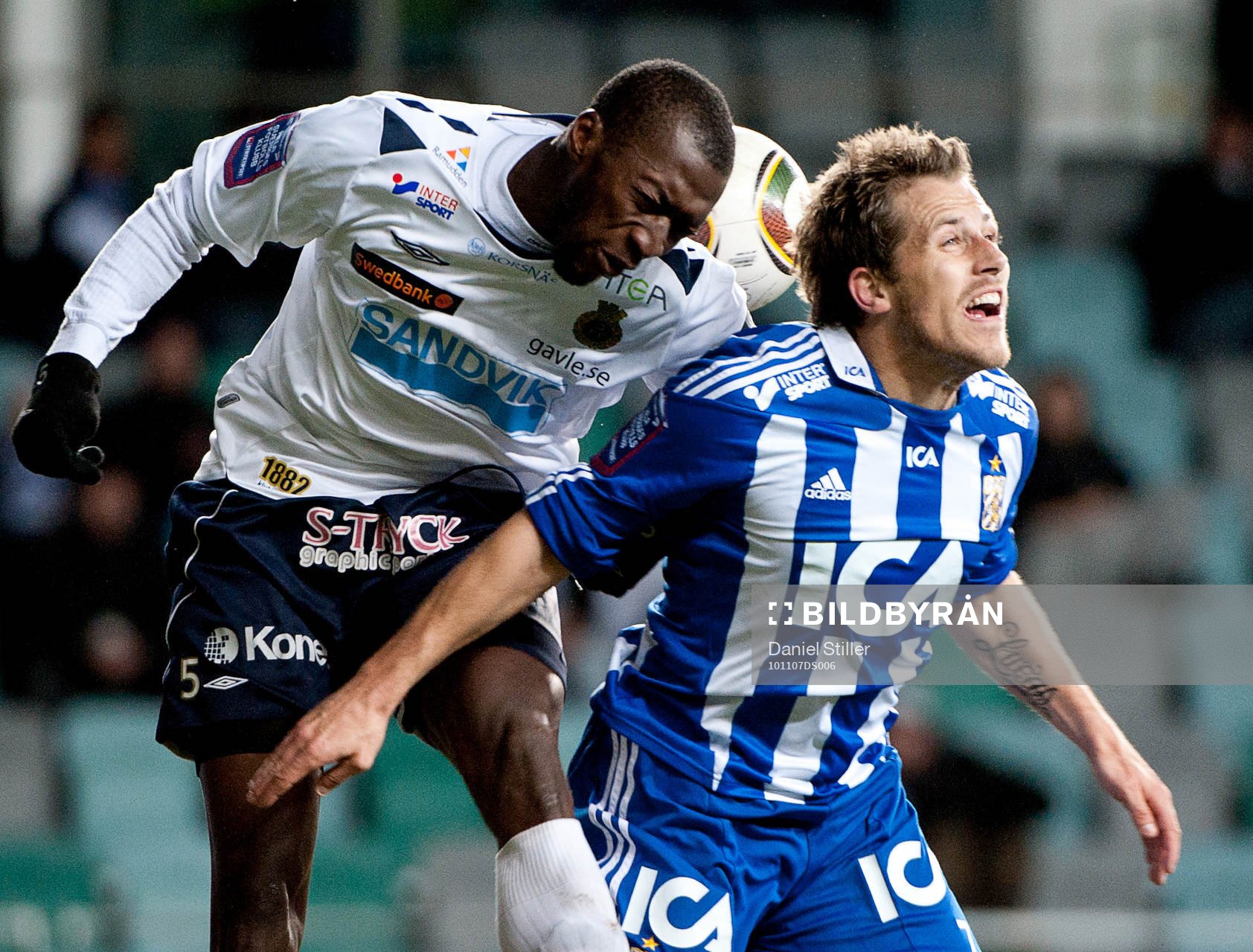 Omar Jawo, Gefle, Tobias Hysén, IFK Göteborg