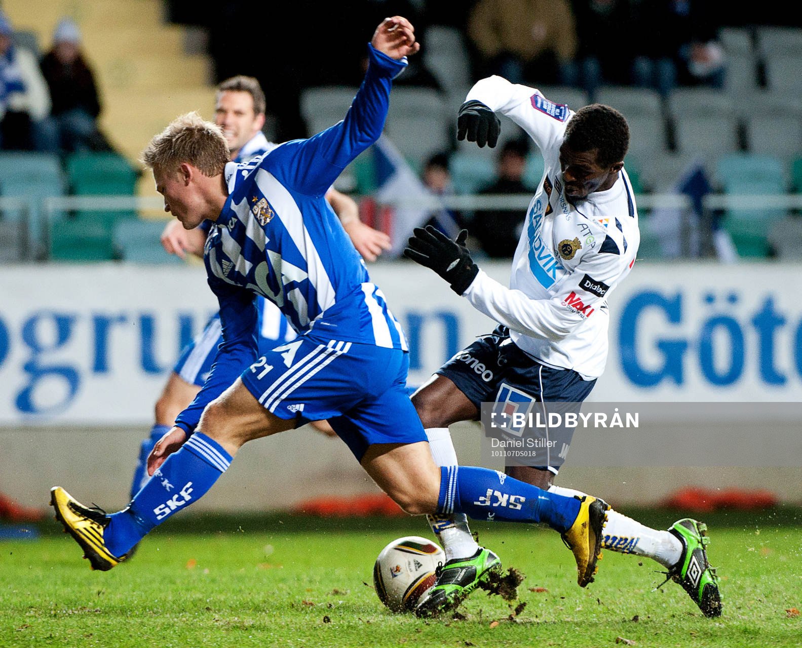 Omar Jawo, Gefle, Niklas Bärkroth, IFK Göteborg