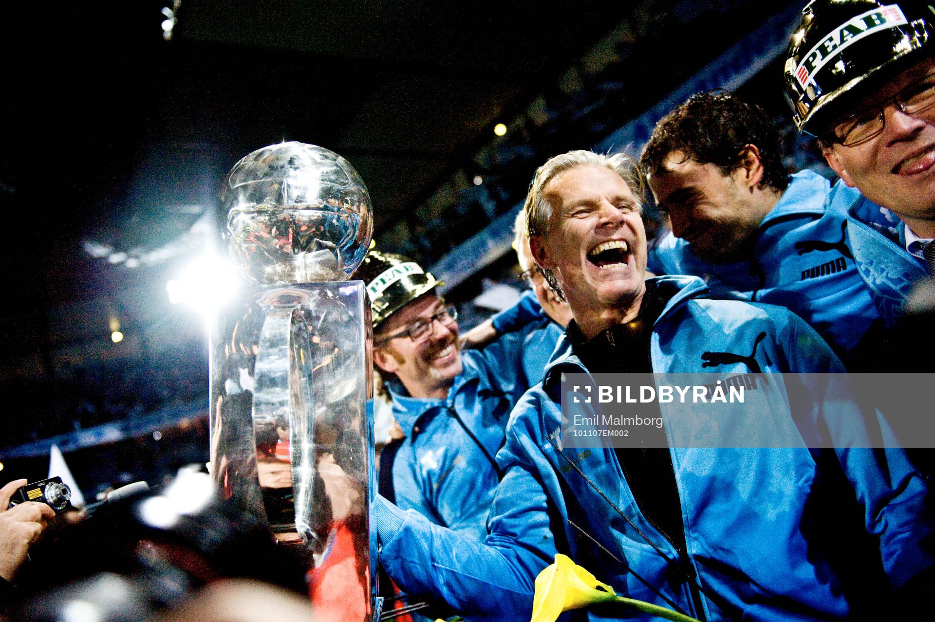 Roland Nilsson, tränare. Svenska Mästare 2010, SM-guld,