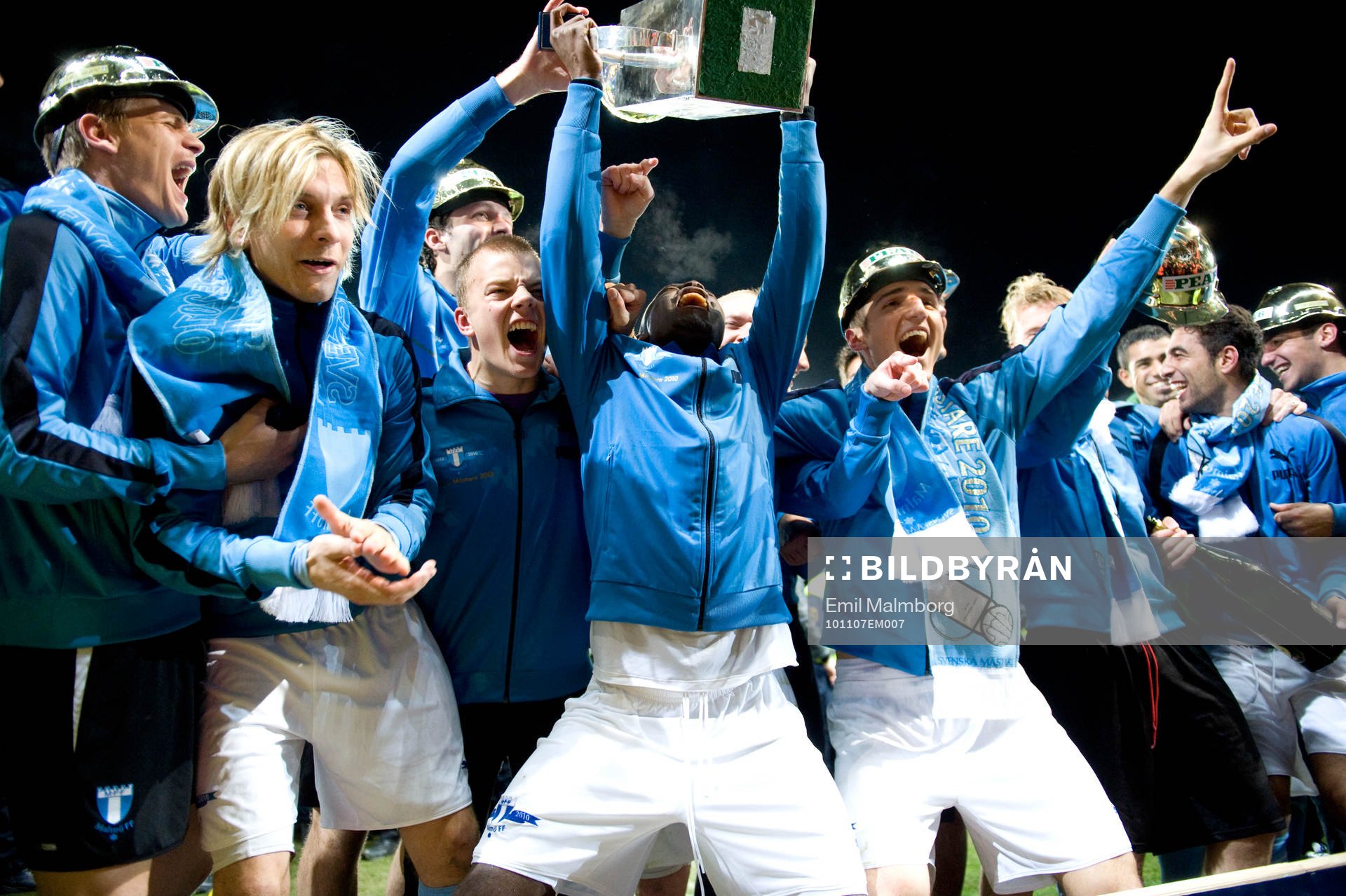 Svenska Mästare 2010, SM-guld, jubel, glädje, pokal