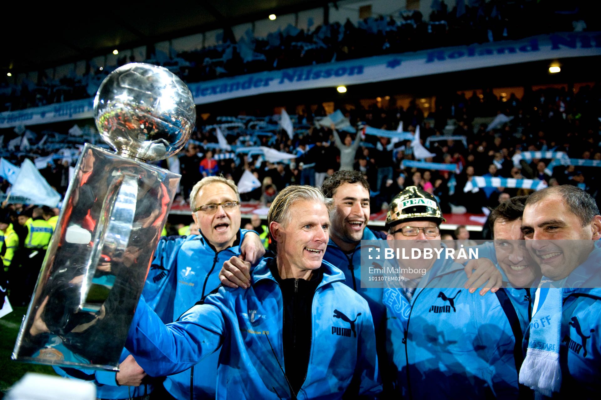 Roland Nilsson, tränare. Svenska Mästare 2010, SM-guld,
