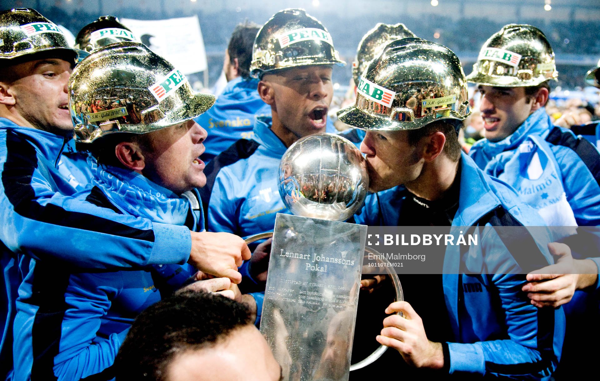 Svenska Mästare 2010, SM-guld, jubel, glädje, pokal
