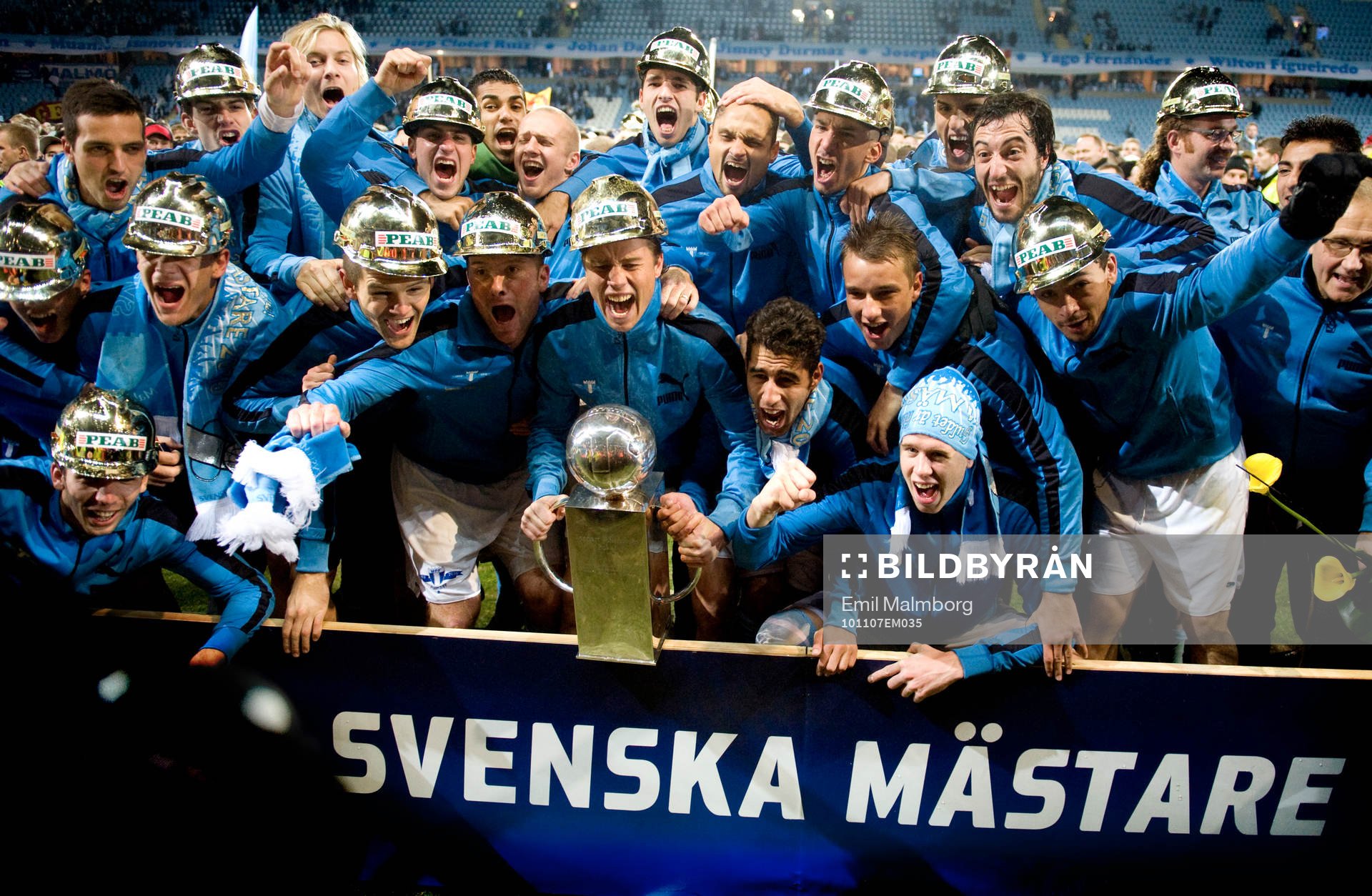 Svenska Mästare 2010, SM-guld, jubel, glädje, pokal,