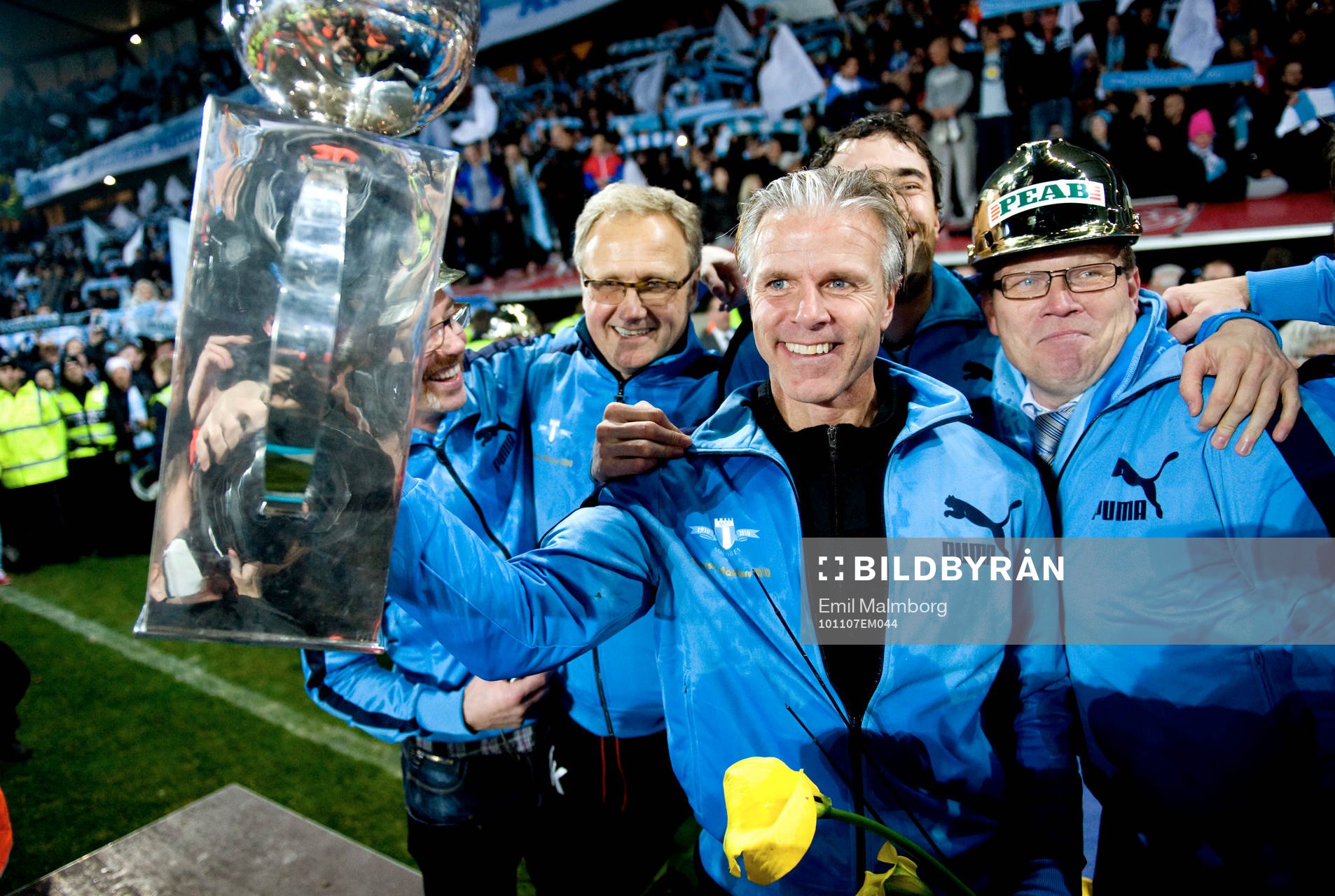 Roland Nilsson, tränare, Svenska Mästare 2010, SM-guld,