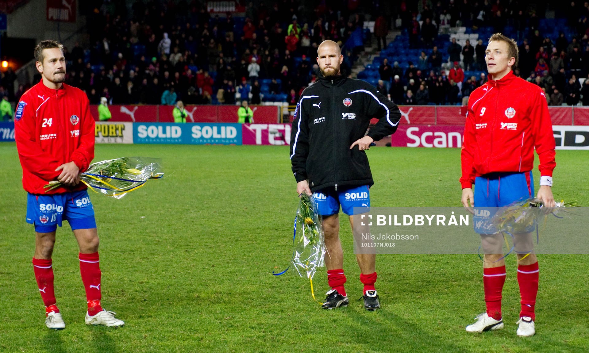 Marcus Lantz, Mattias Lindström, Erik Edman, Helsingborg